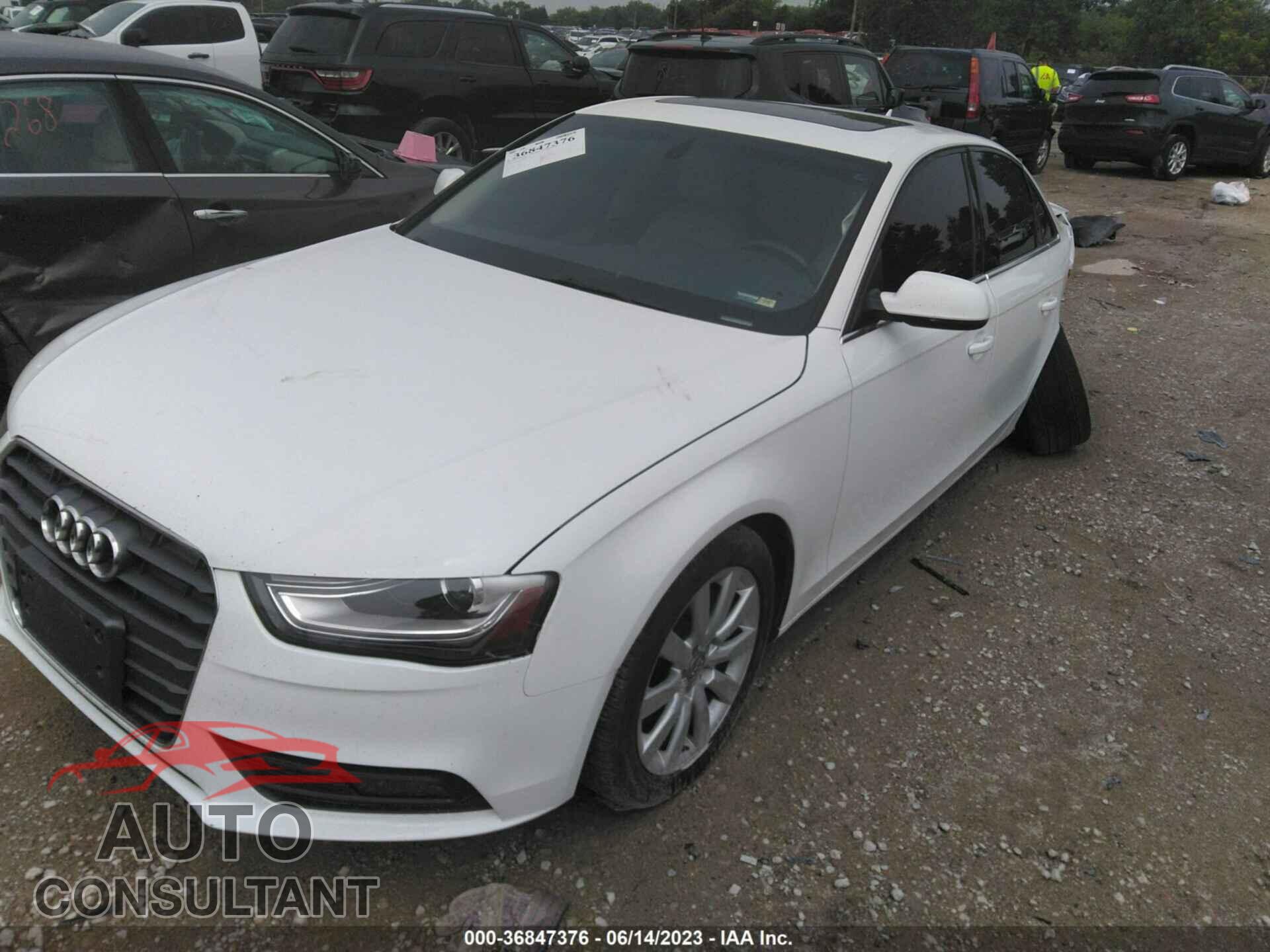 AUDI A4 2013 - WAUBFAFL2DN031870