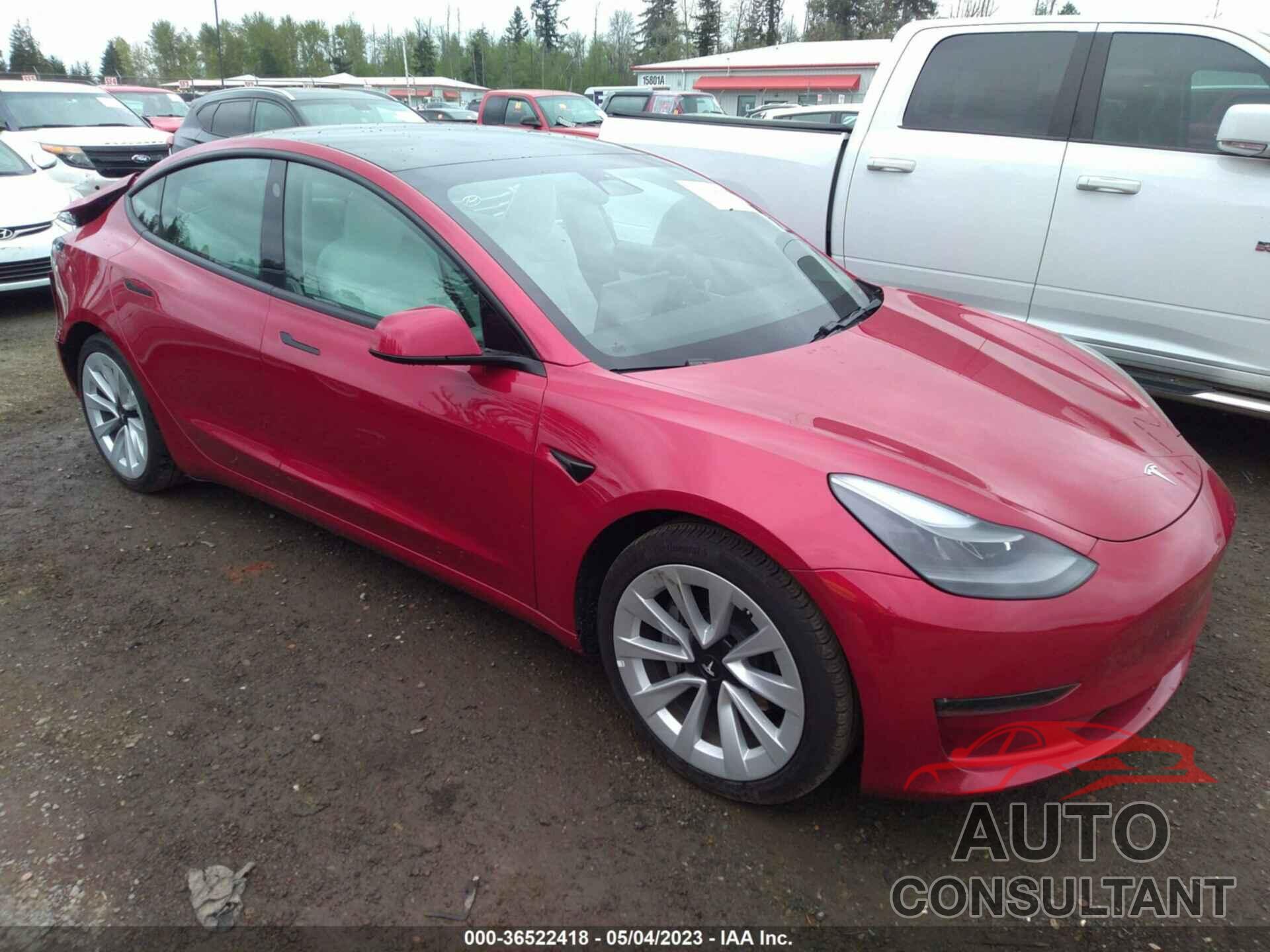 TESLA MODEL 3 2021 - 5YJ3E1EB1MF936067