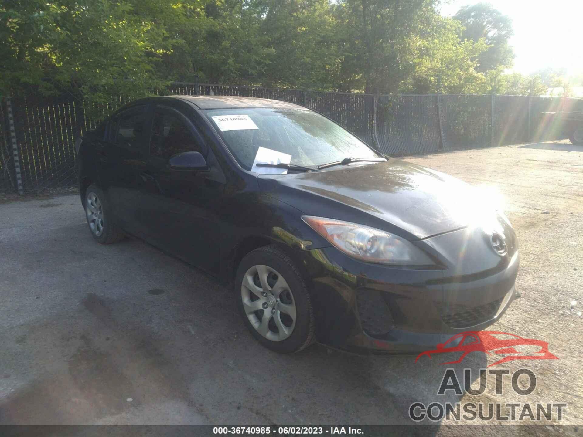 MAZDA MAZDA3 2012 - JM1BL1UF1C1507489