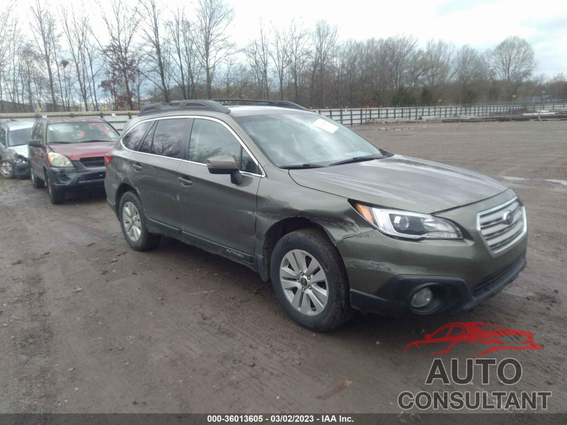 SUBARU OUTBACK 2016 - 4S4BSBFC6G3336692