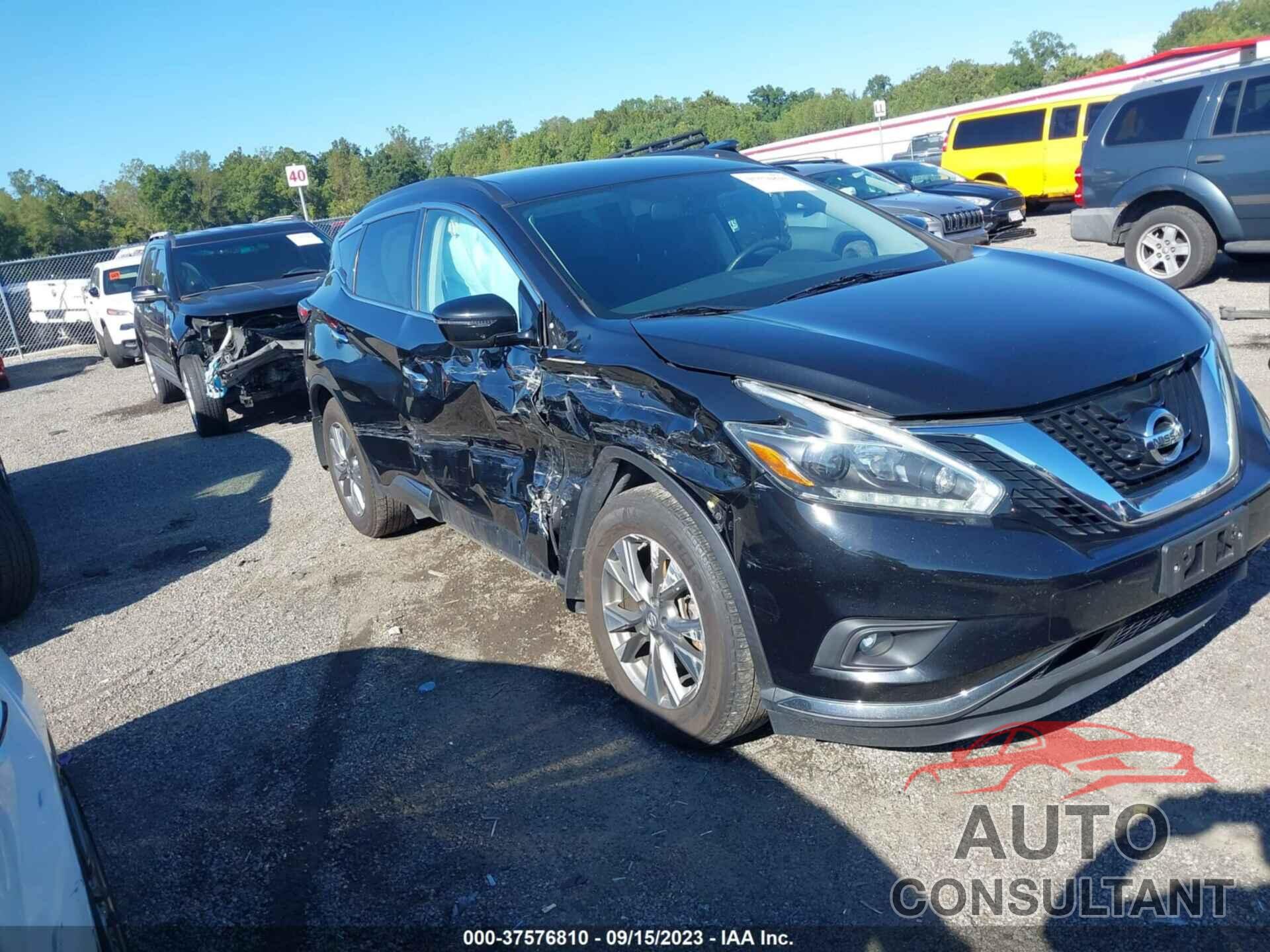 NISSAN MURANO 2018 - 5N1AZ2MH5JN128269