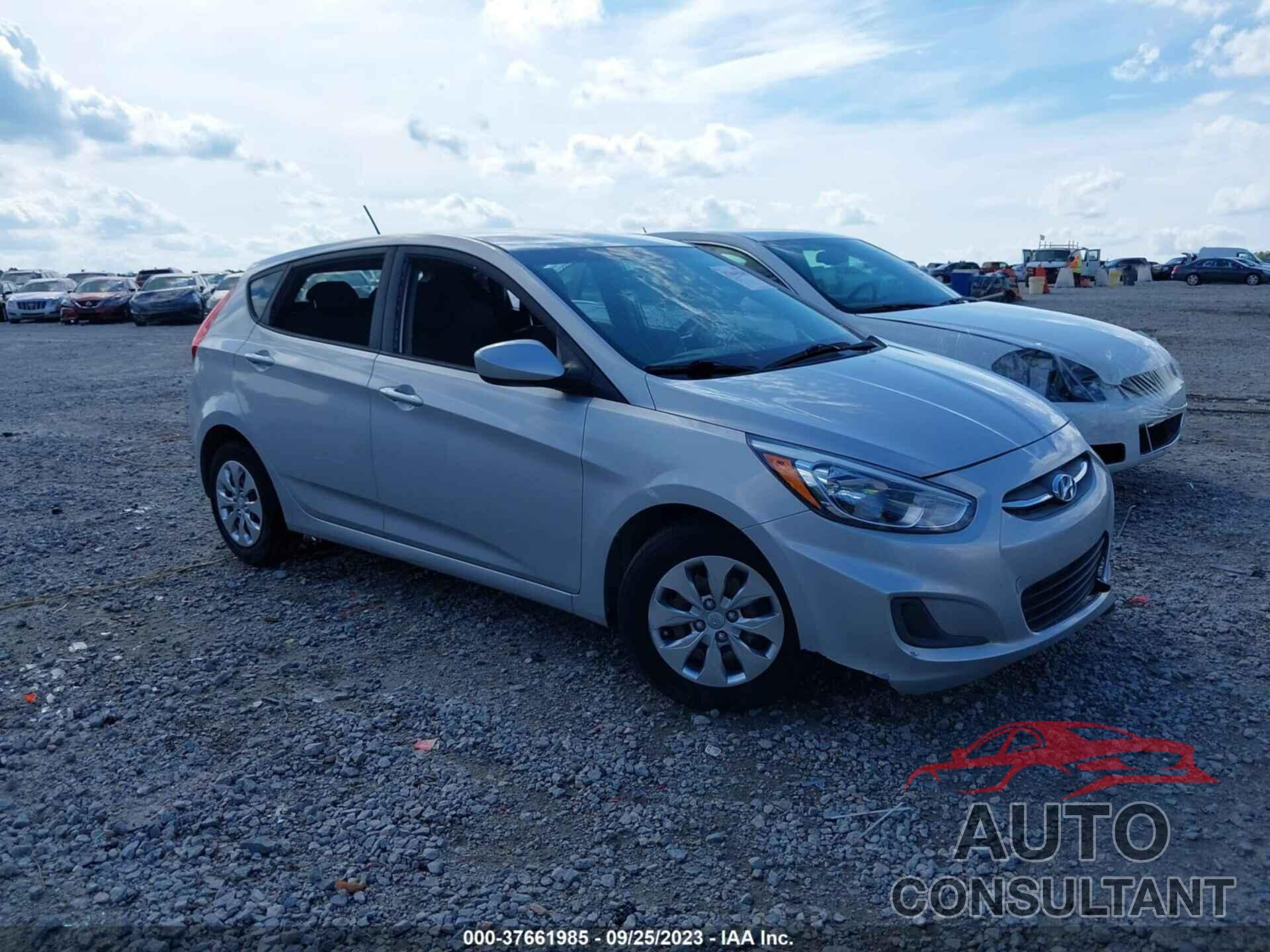 HYUNDAI ACCENT 2017 - KMHCT5AE3HU340626