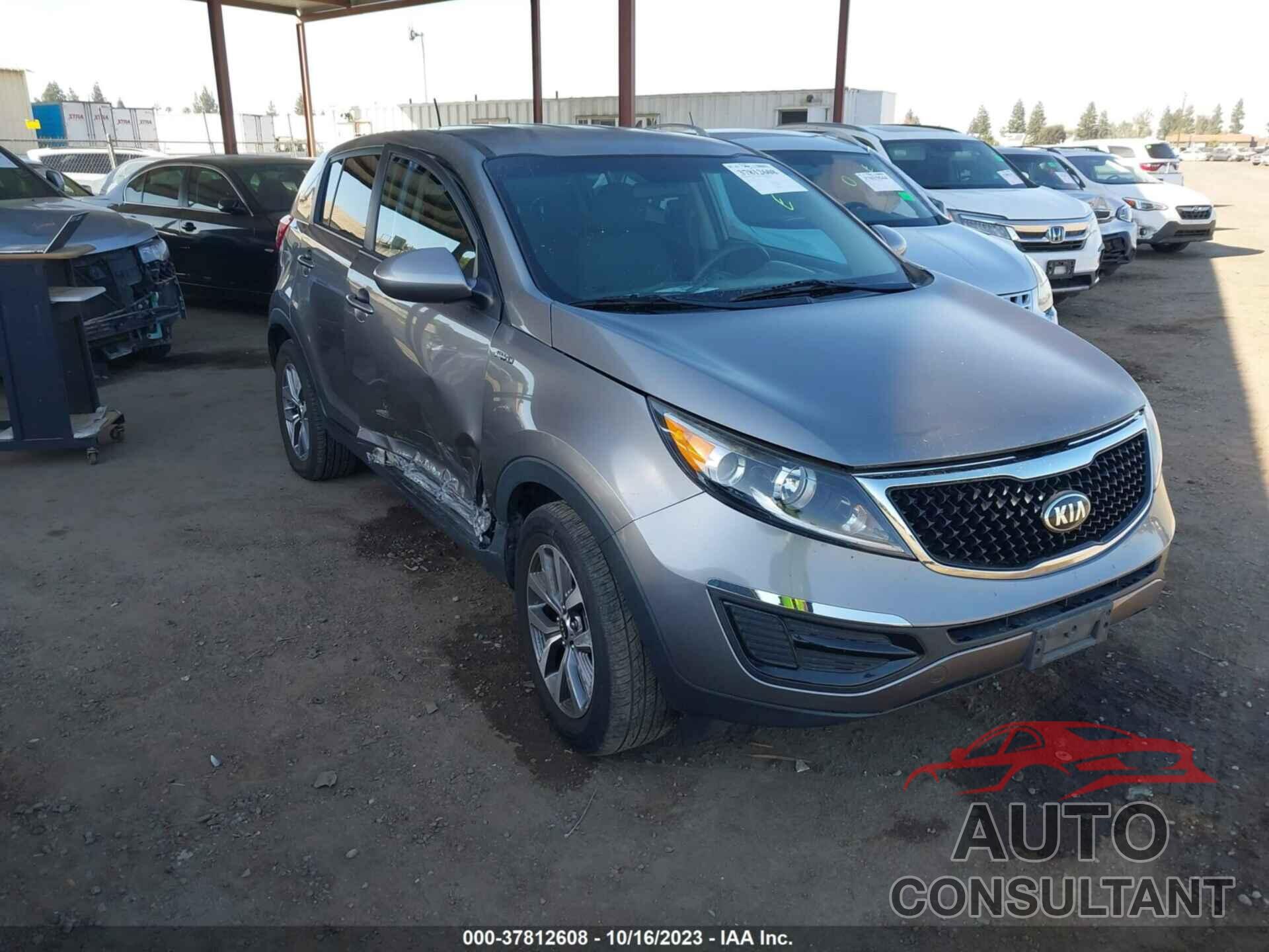 KIA SPORTAGE 2016 - KNDPBCAC6G7878066