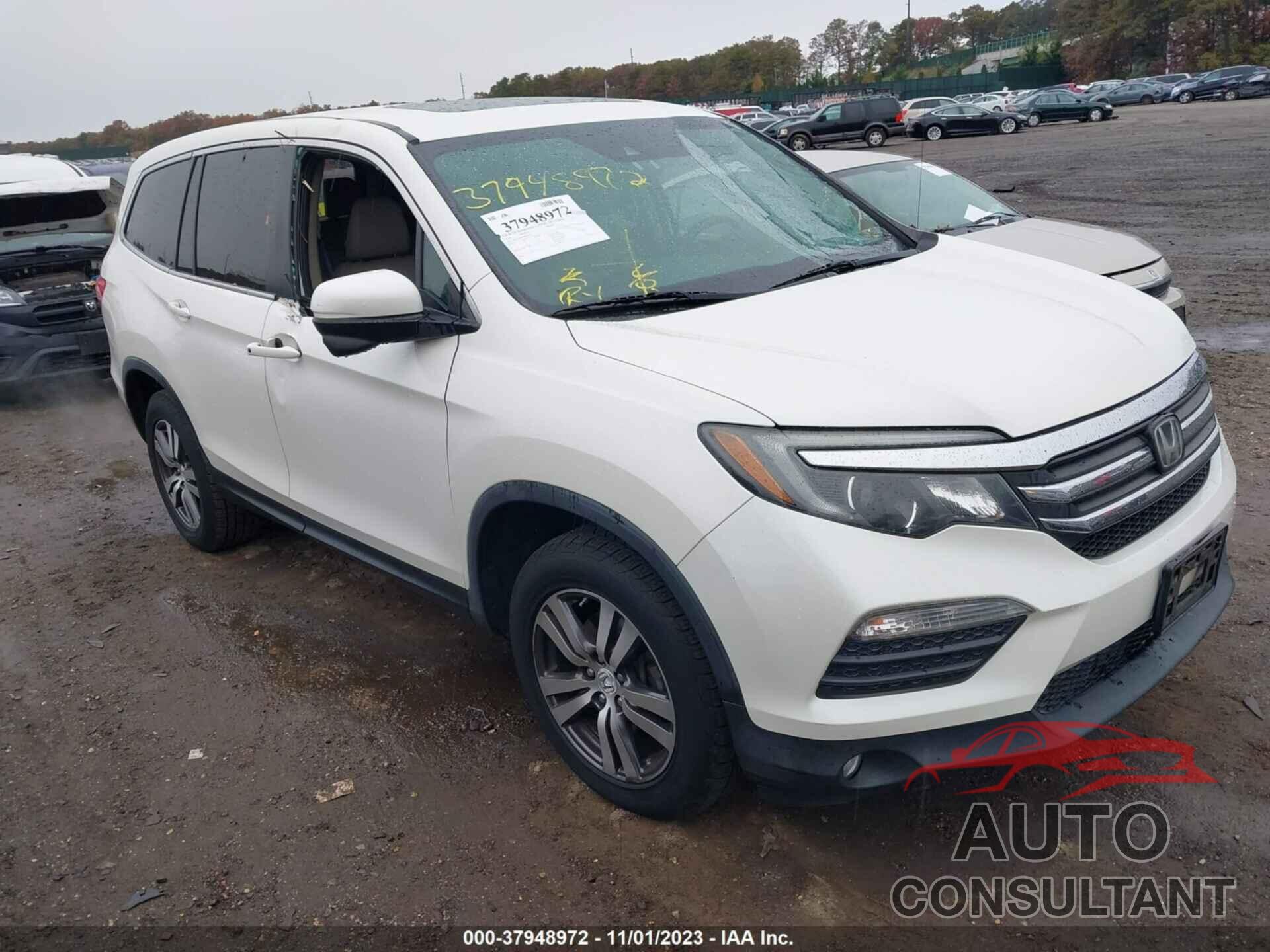 HONDA PILOT 2016 - 5FNYF6H60GB038417