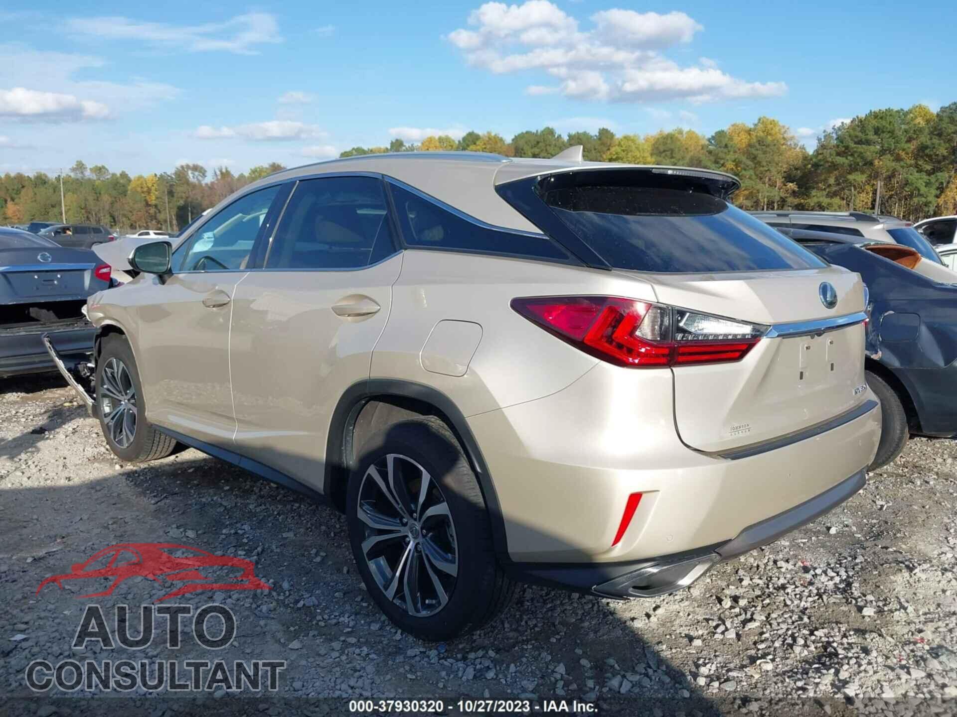 LEXUS RX 2017 - 2T2ZZMCA8HC053809