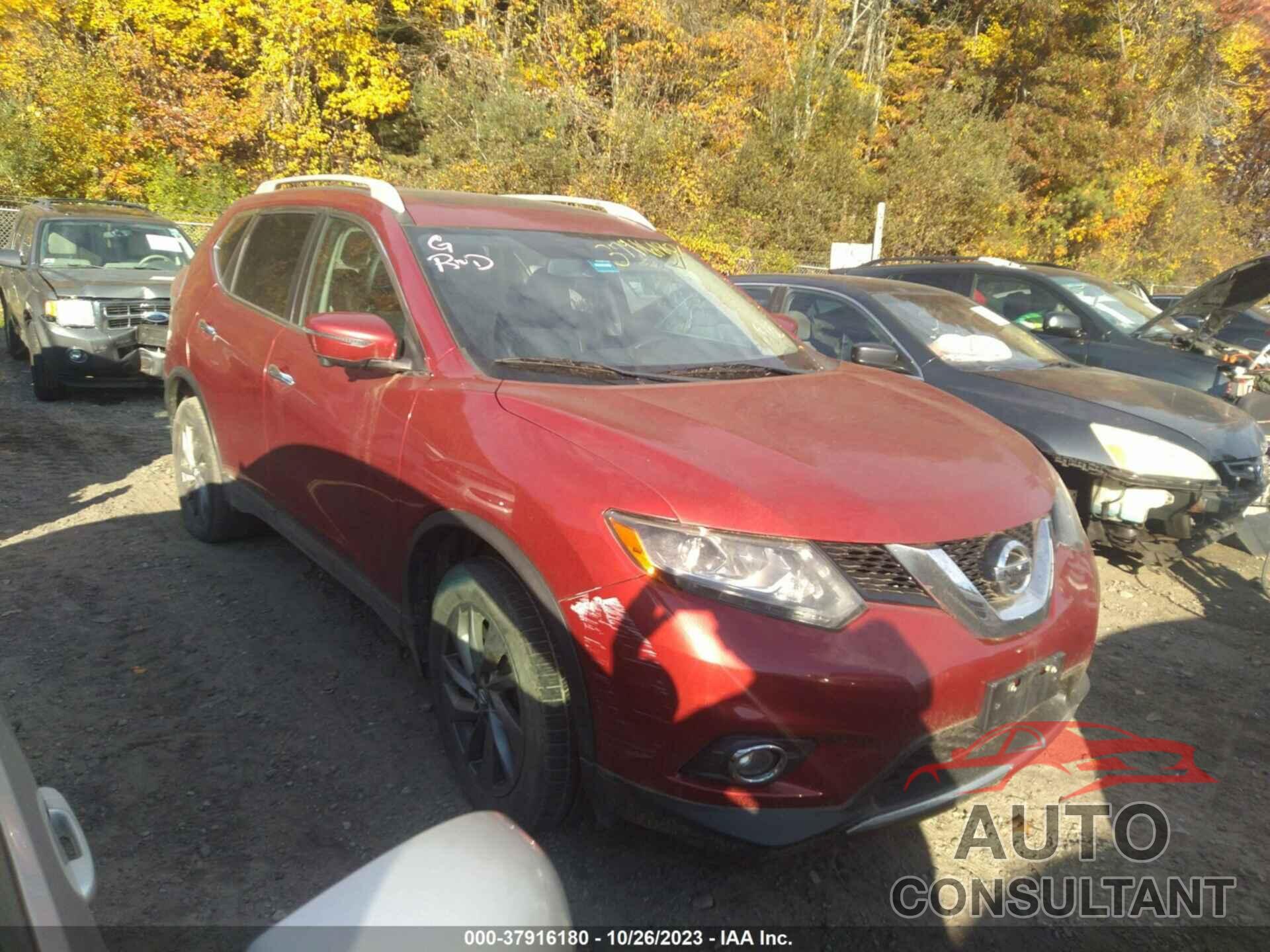 NISSAN ROGUE 2016 - 5N1AT2MV2GC744409