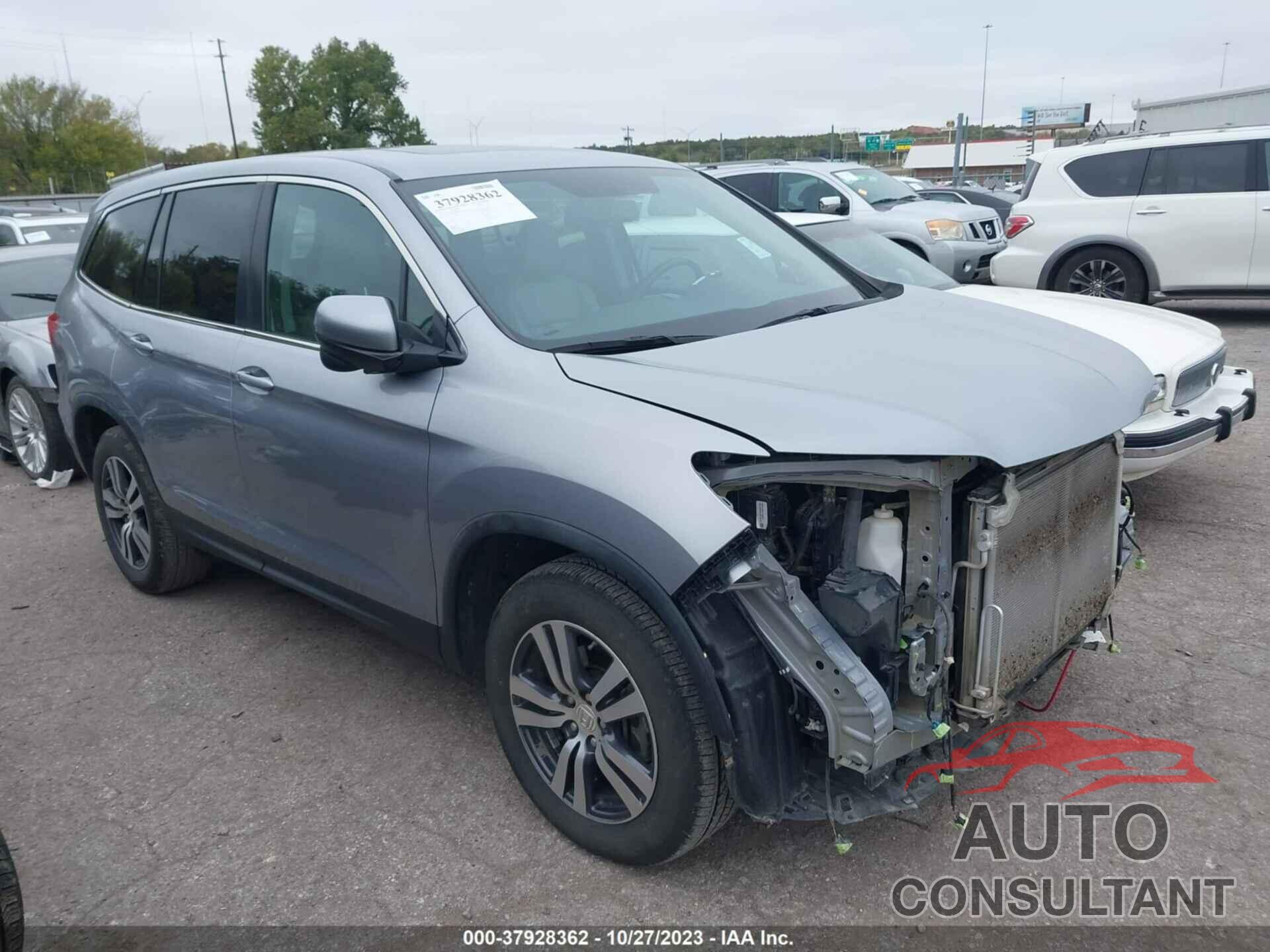 HONDA PILOT 2017 - 5FNYF6H50HB055873