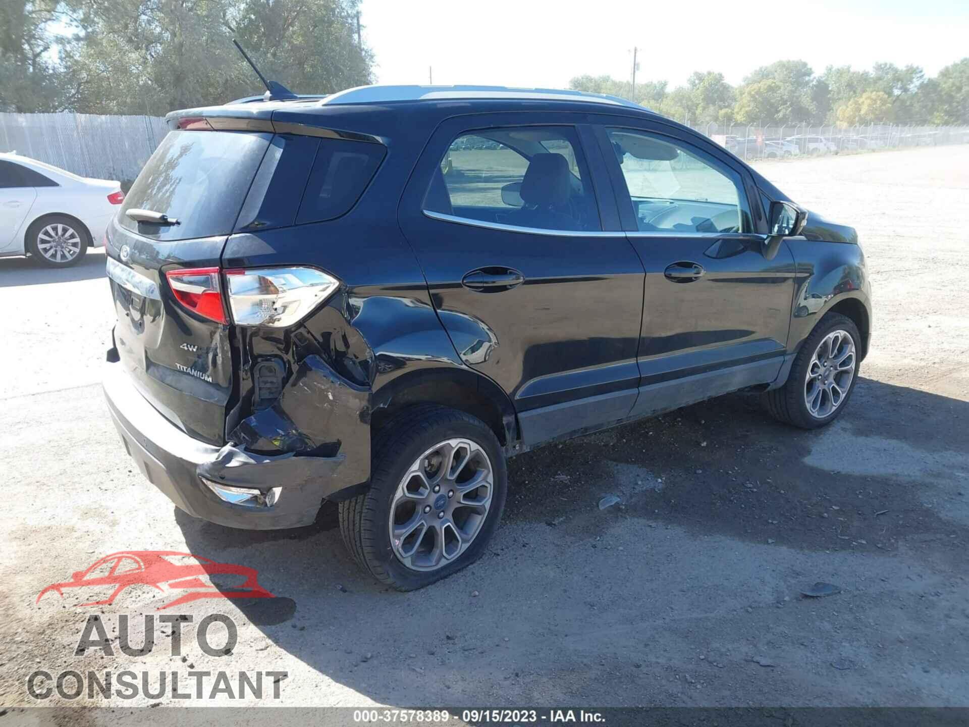 FORD ECOSPORT 2020 - MAJ6S3KL2LC367567