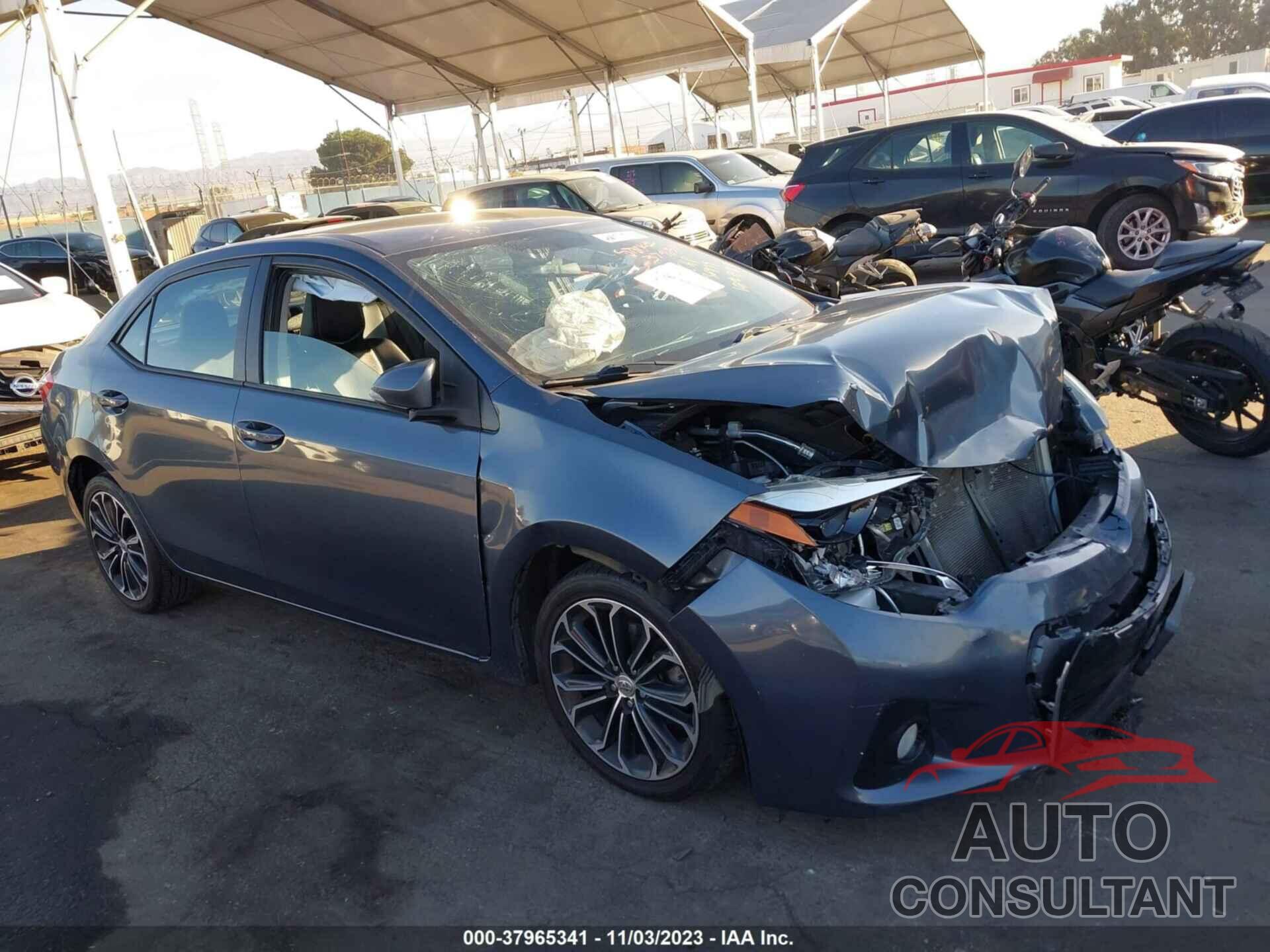 TOYOTA COROLLA 2016 - 5YFBURHE7GP455199