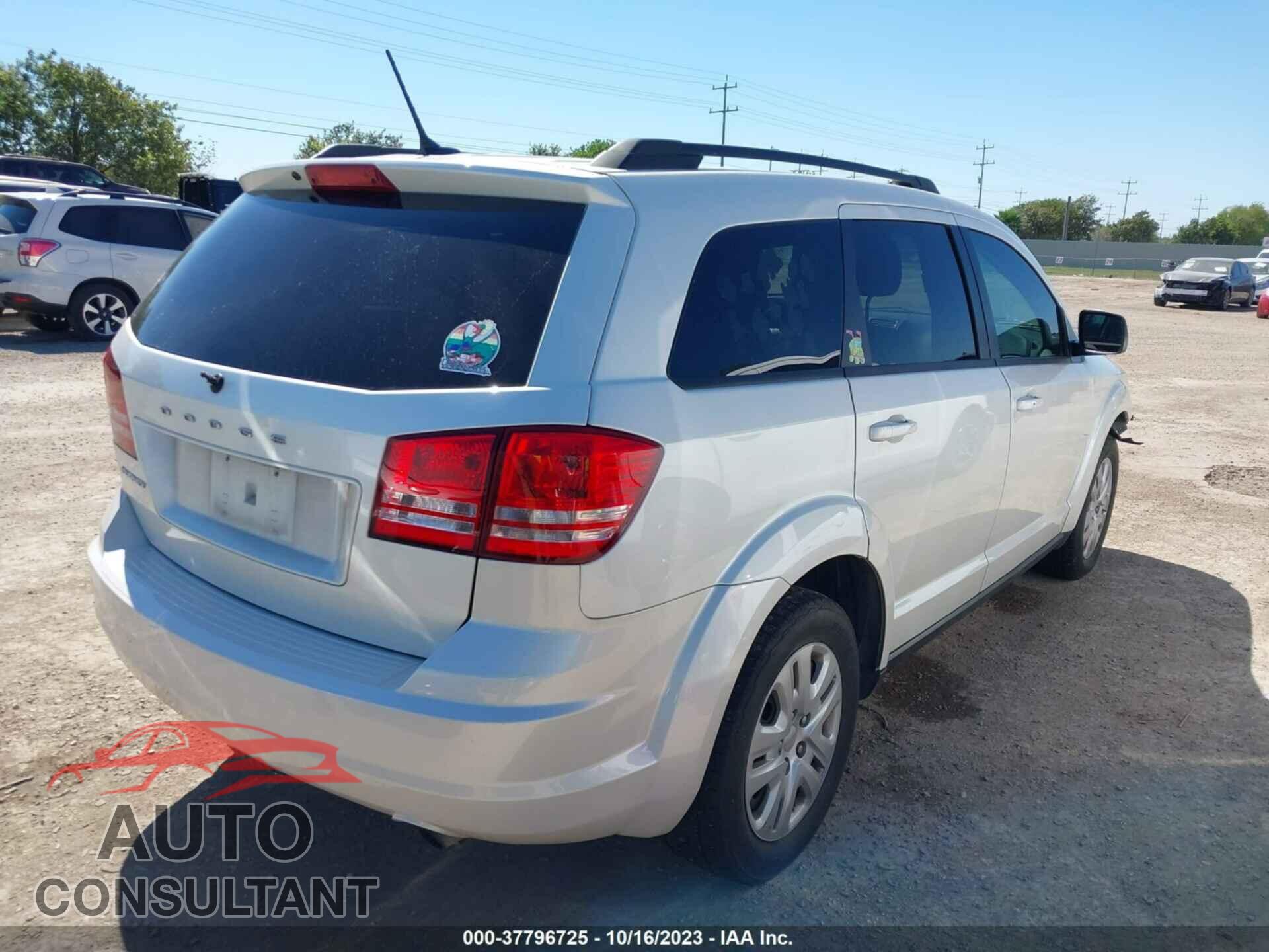 DODGE JOURNEY 2017 - 3C4PDCAB9HT524315