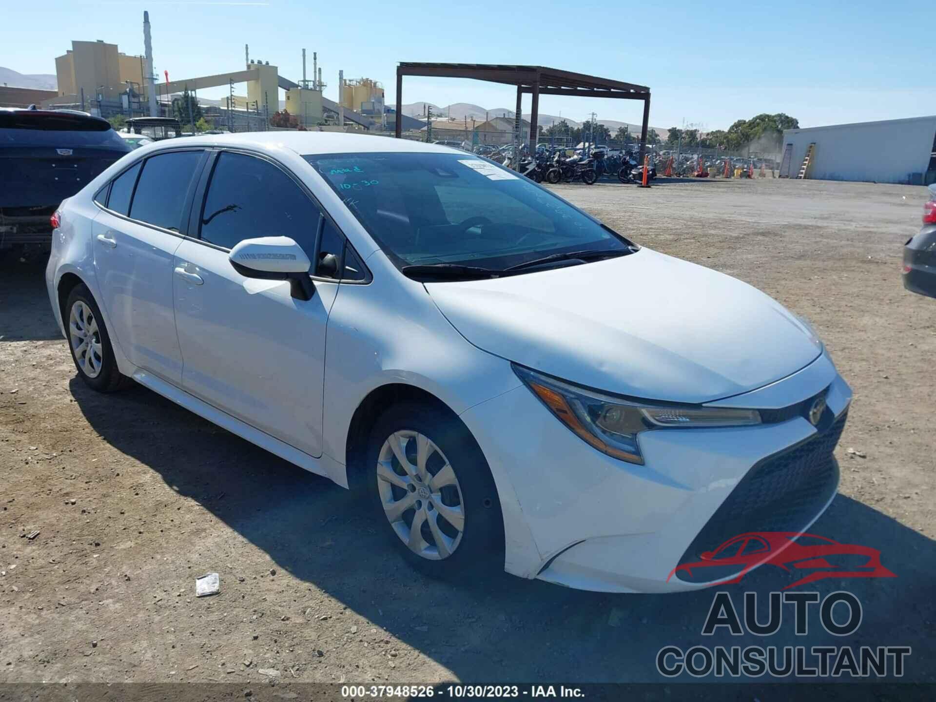 TOYOTA COROLLA 2020 - 5YFEPRAE6LP023504