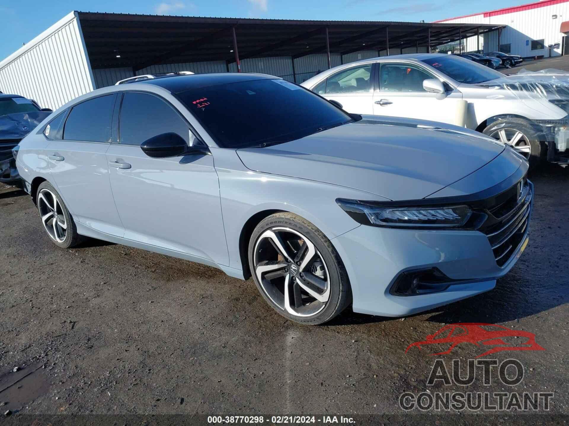 HONDA ACCORD 2021 - 1HGCV1F33MA010481