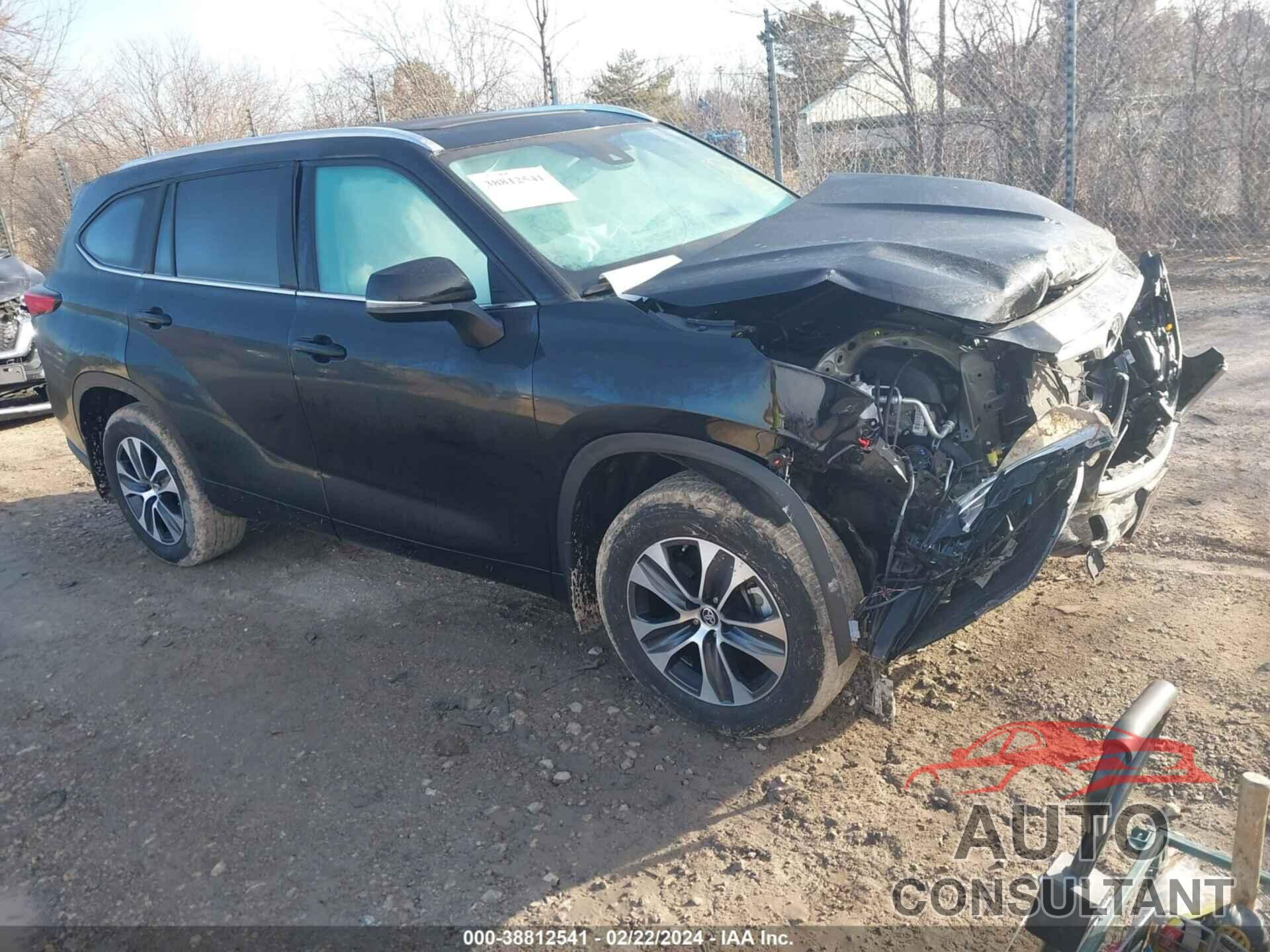 TOYOTA HIGHLANDER 2021 - 5TDGZRBHXMS141043