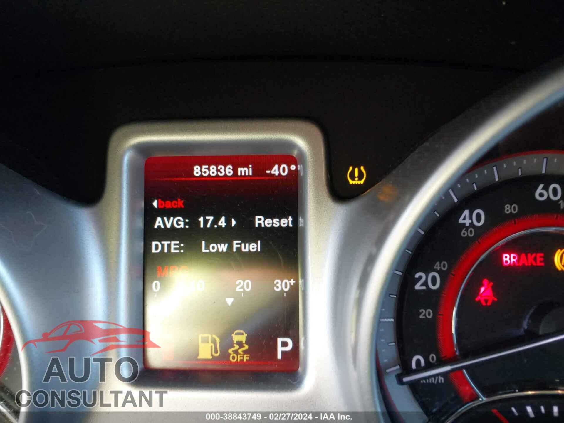 DODGE JOURNEY 2017 - 3C4PDDBG9HT623619
