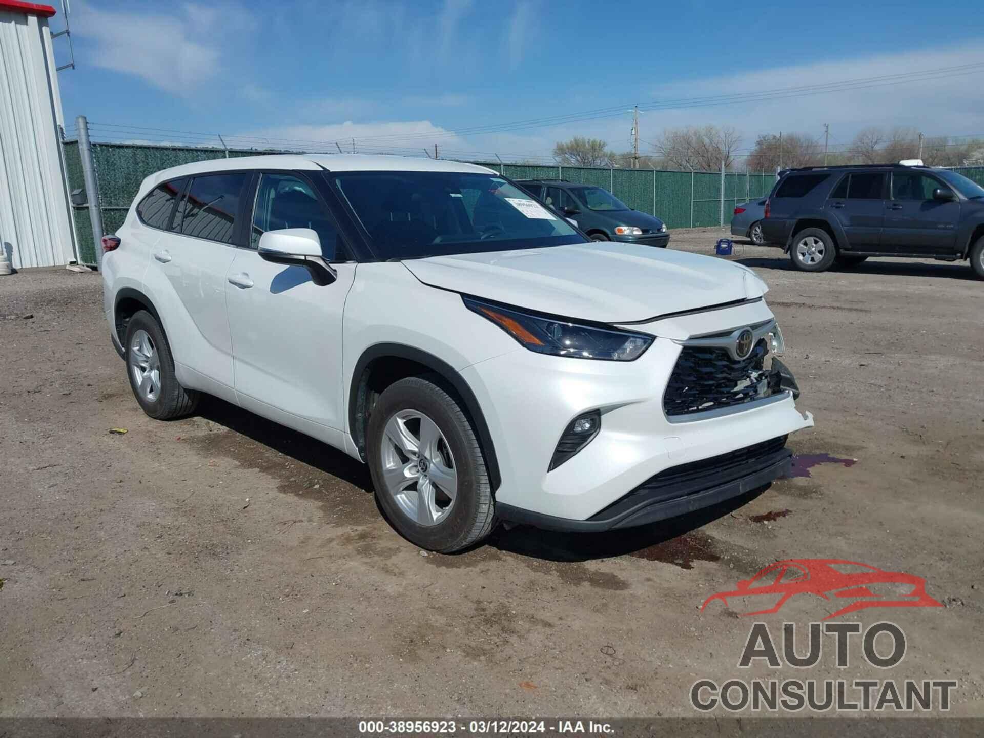 TOYOTA HIGHLANDER 2023 - 5TDKDRAH7PS017018