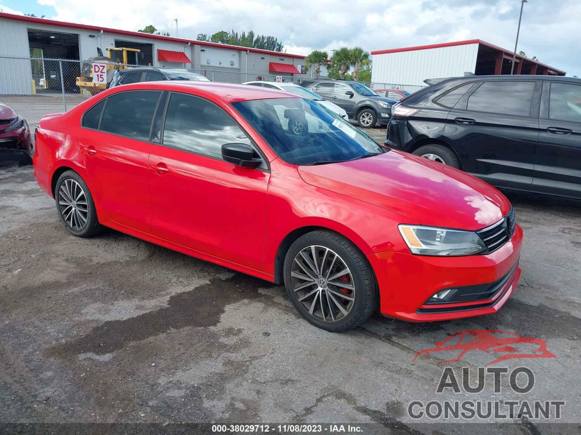 VOLKSWAGEN JETTA 2016 - 3VWD17AJ8GM295609