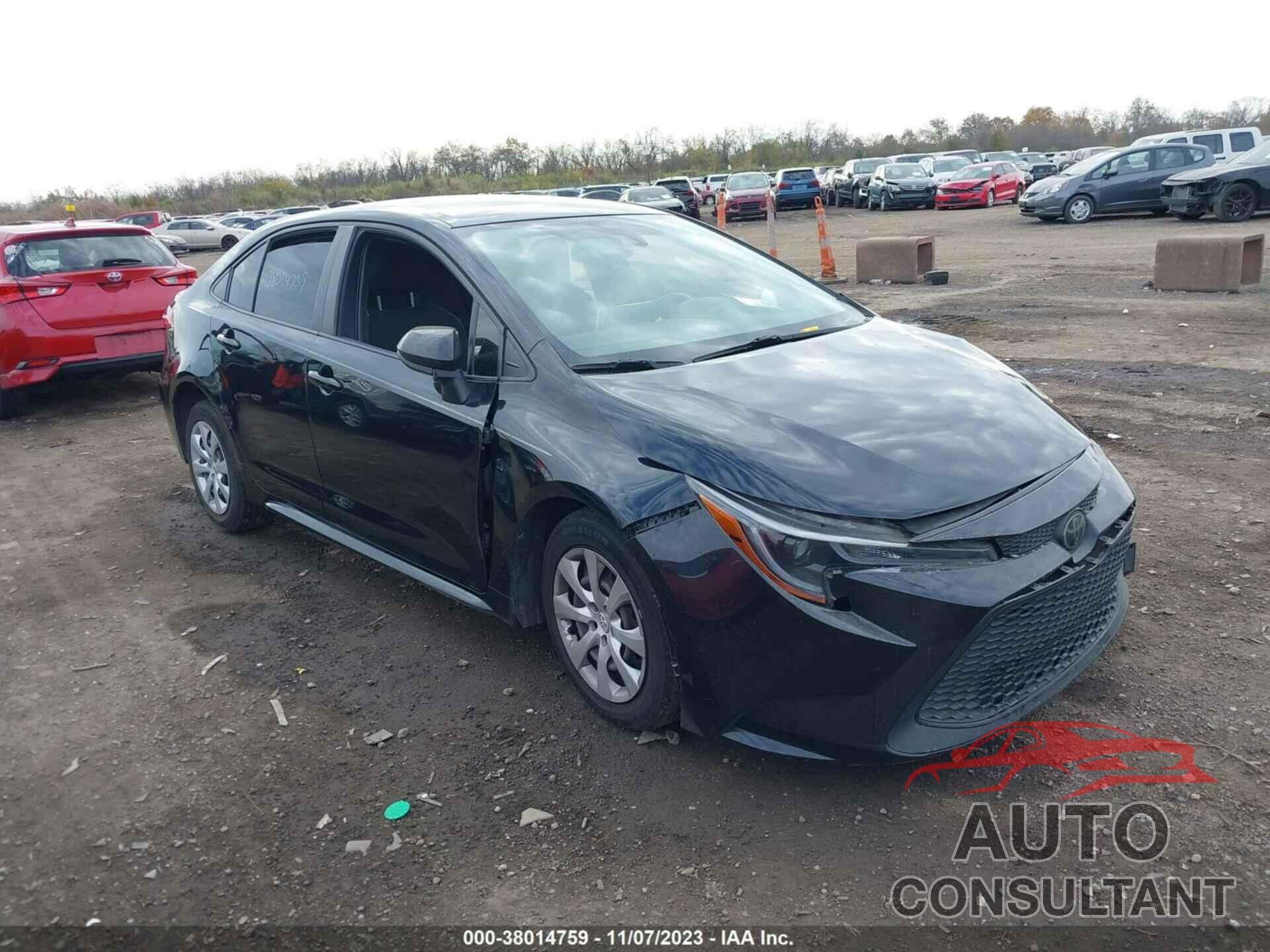 TOYOTA COROLLA 2021 - JTDEPMAE7MJ126276