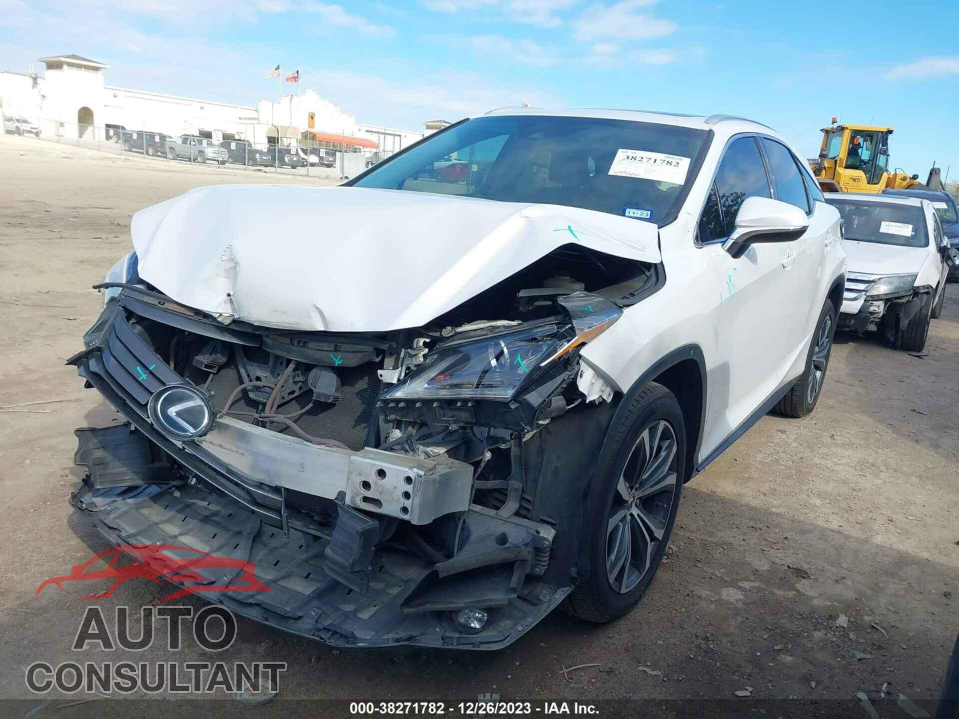 LEXUS RX 350 2017 - 2T2BZMCA6HC112616