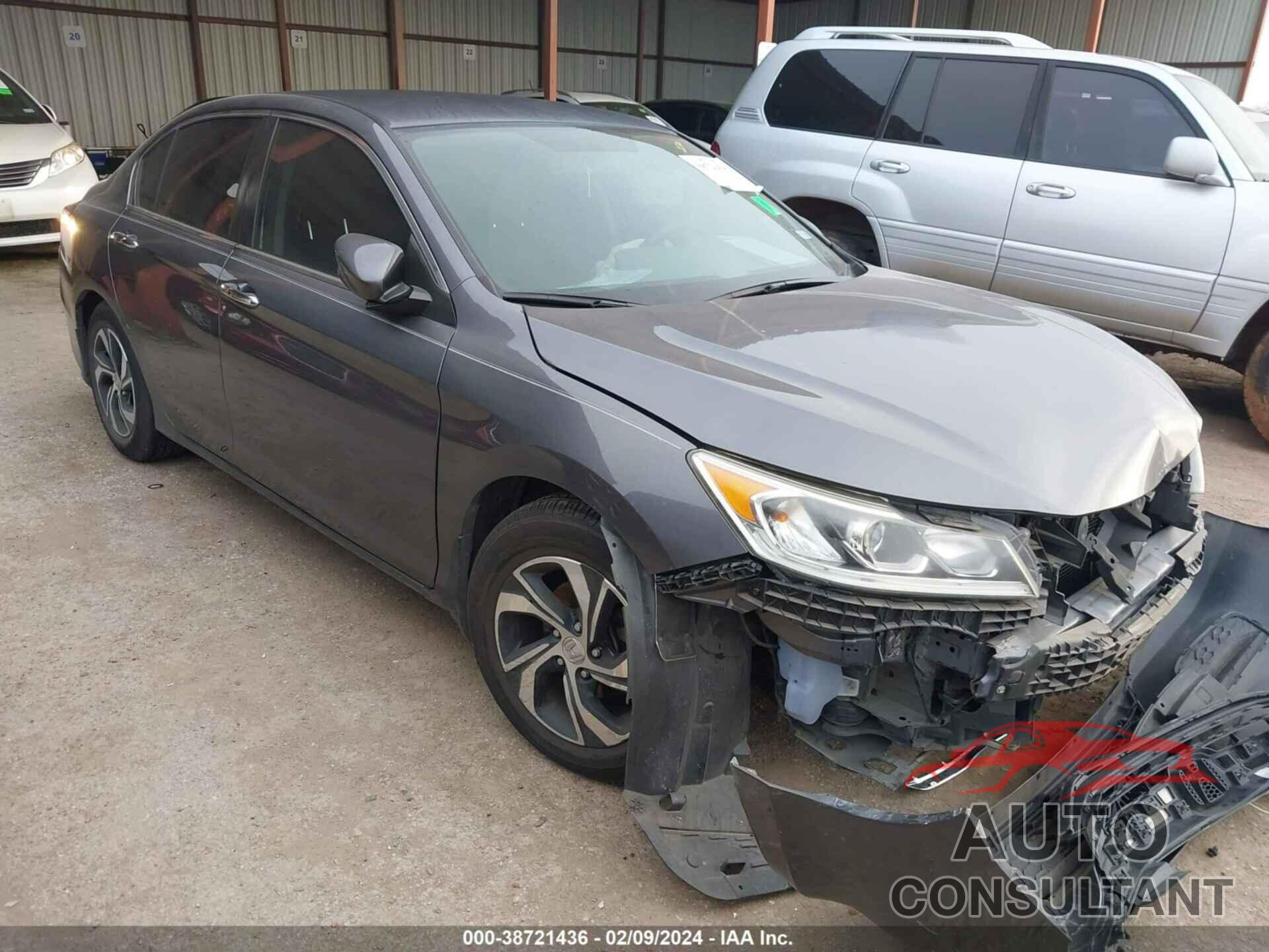 HONDA ACCORD 2017 - 1HGCR2F32HA074950