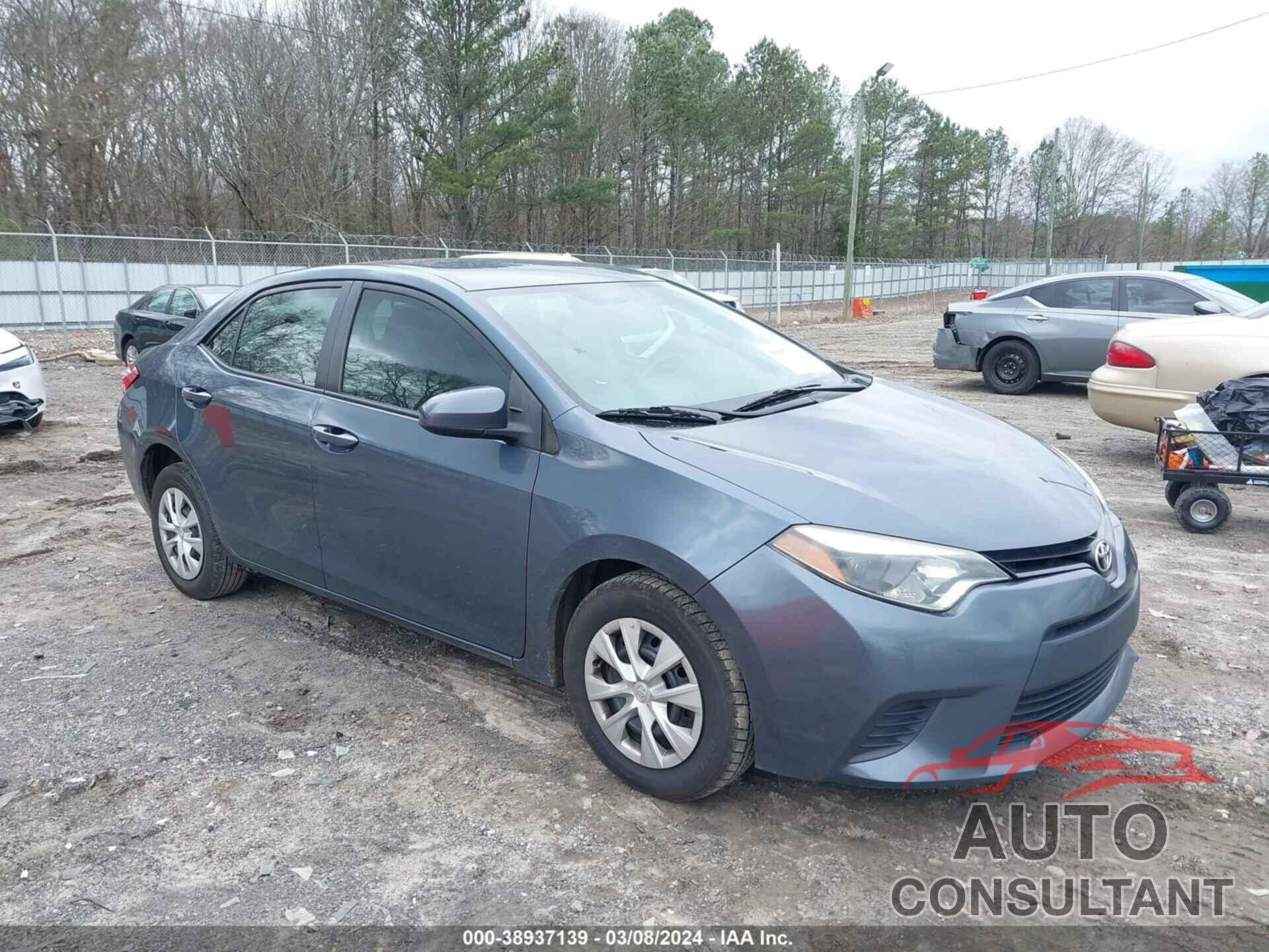 TOYOTA COROLLA 2016 - 2T1BURHE0GC726636