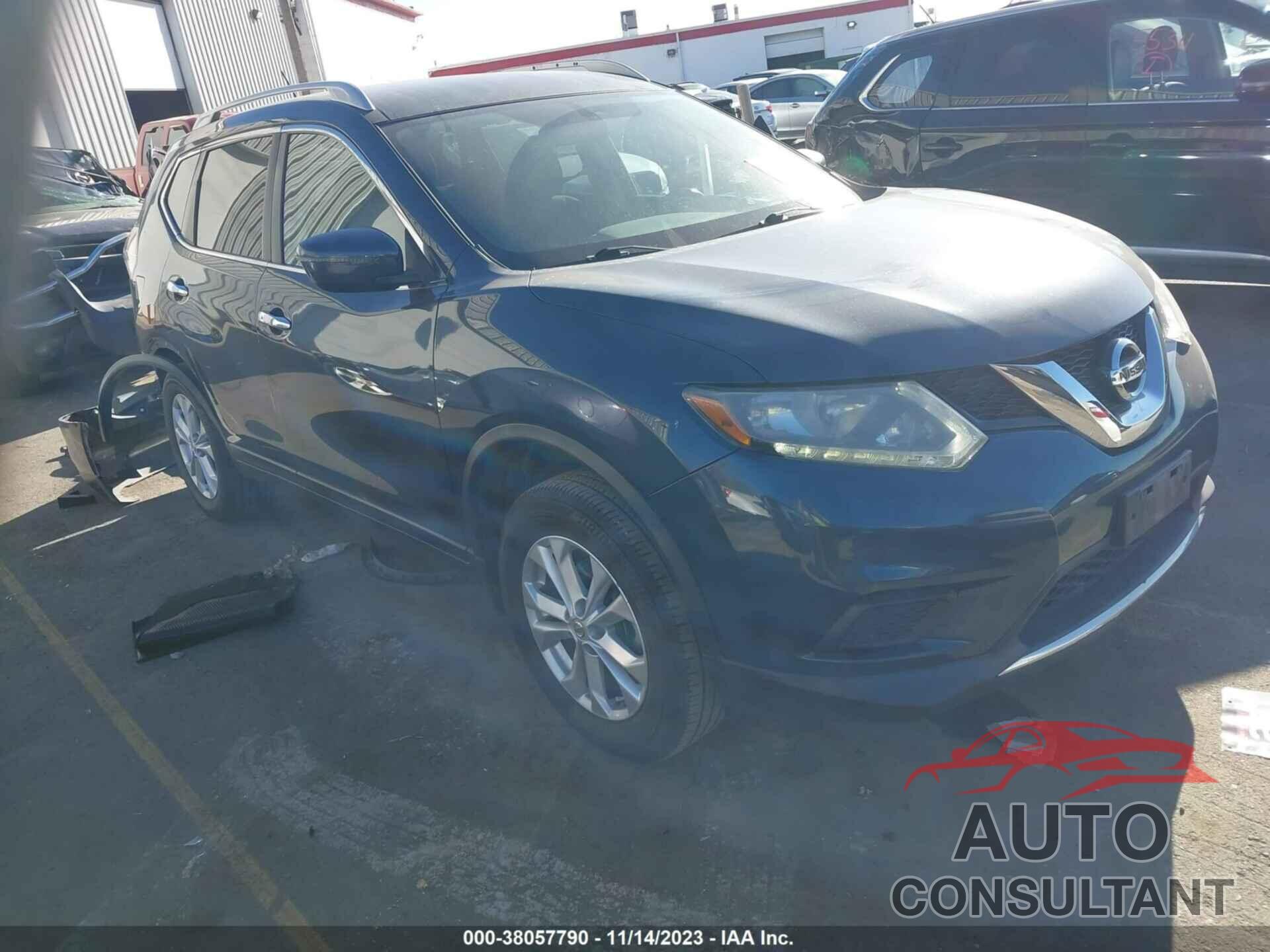 NISSAN ROGUE 2016 - KNMAT2MV9GP623129