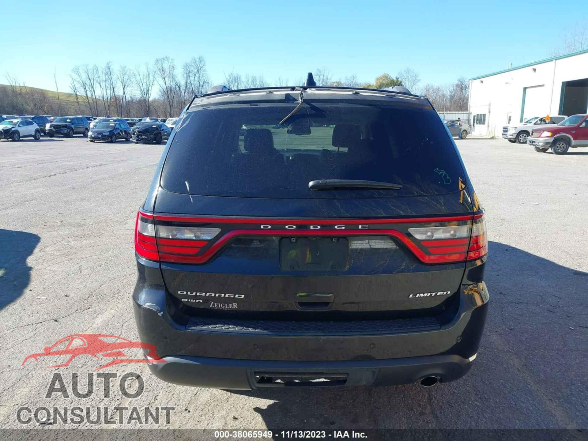 DODGE DURANGO 2016 - 1C4RDJDG8GC467555