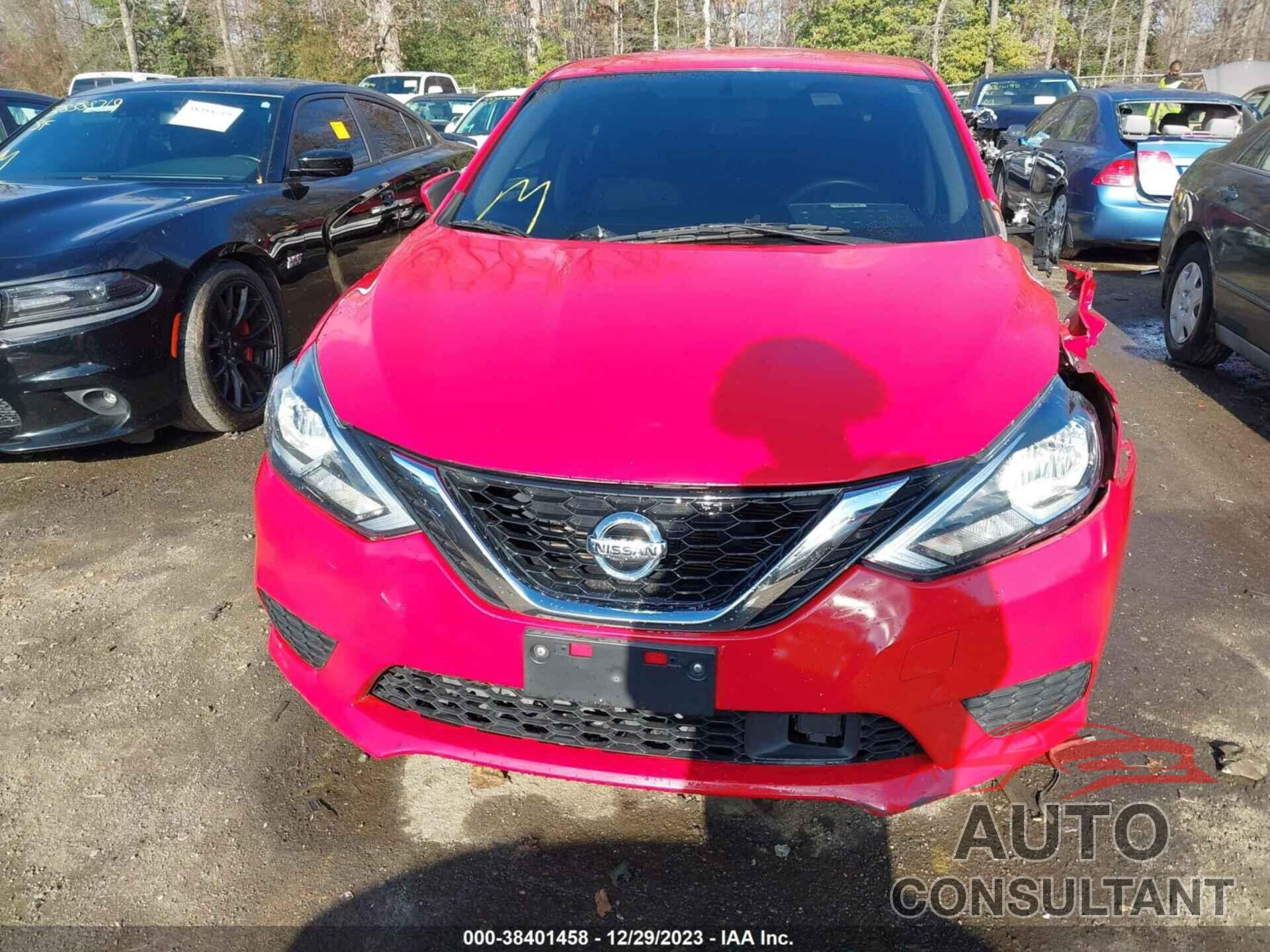 NISSAN SENTRA 2018 - 3N1AB7AP7JL649627