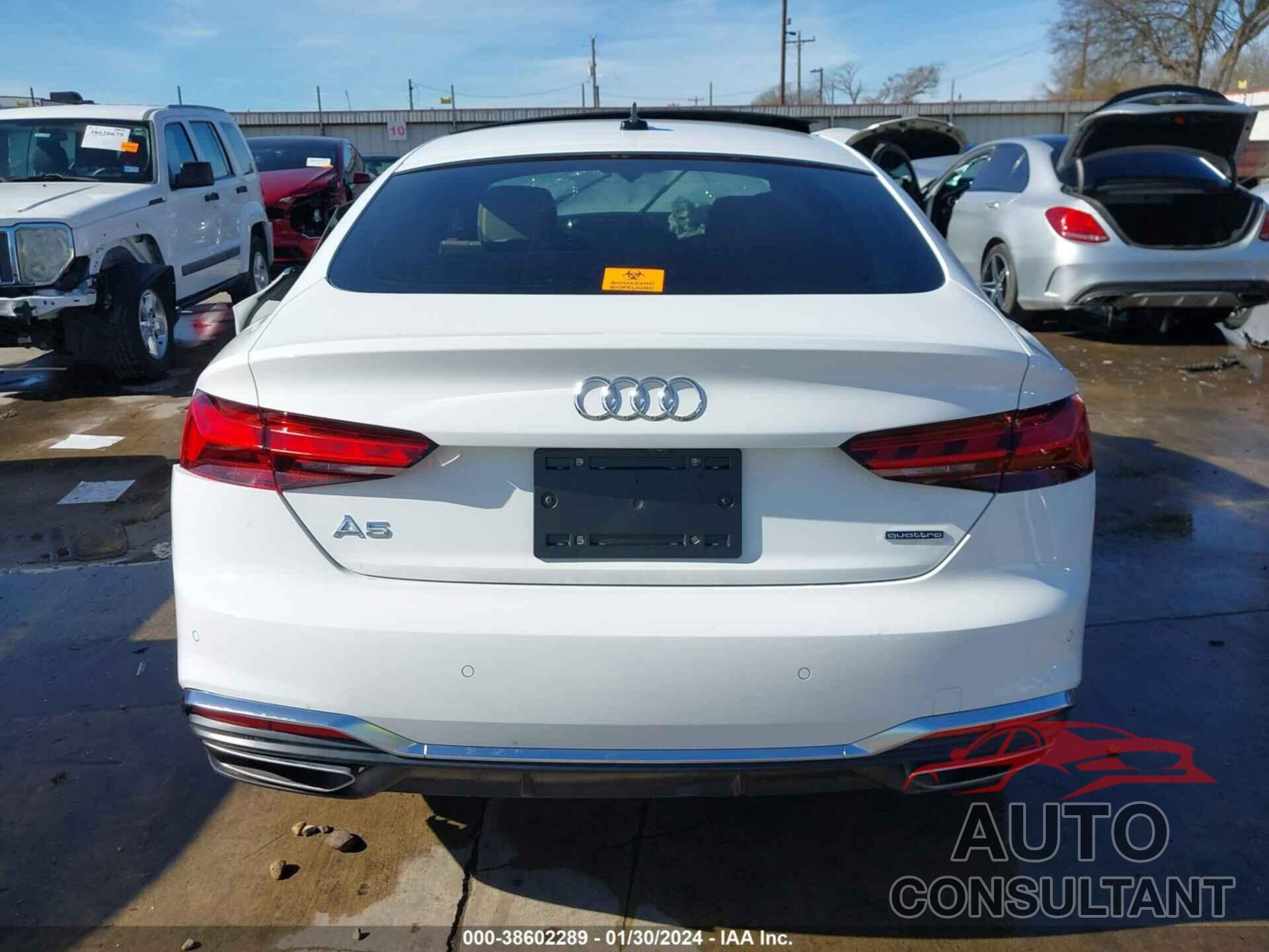 AUDI A5 SPORTBACK 2023 - WAUDACF58PA055848