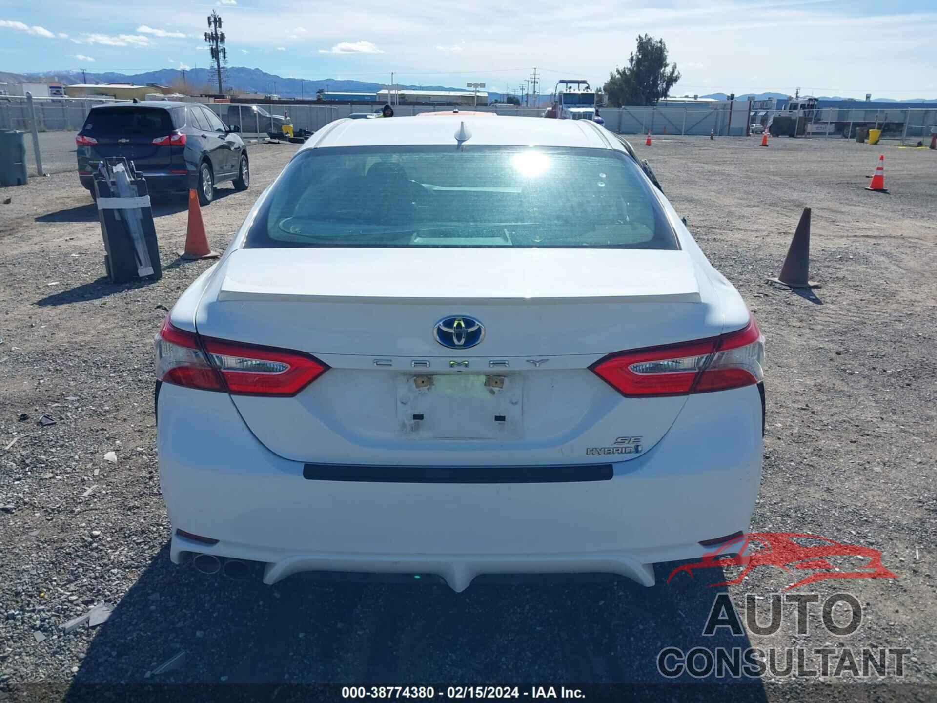 TOYOTA CAMRY HYBRID 2019 - 4T1B21HK9KU518646