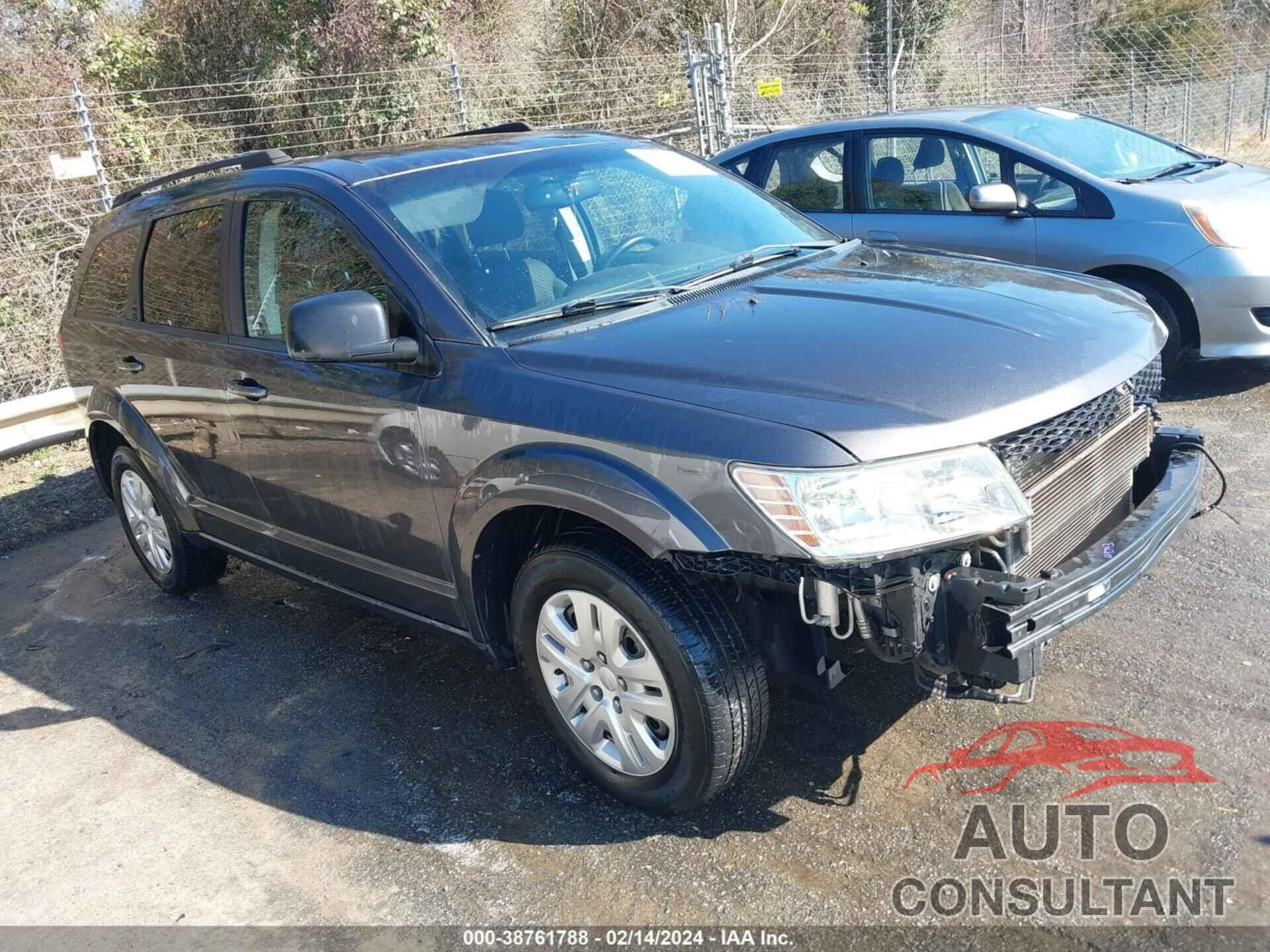 DODGE JOURNEY 2017 - 3C4PDCAB3HT545838