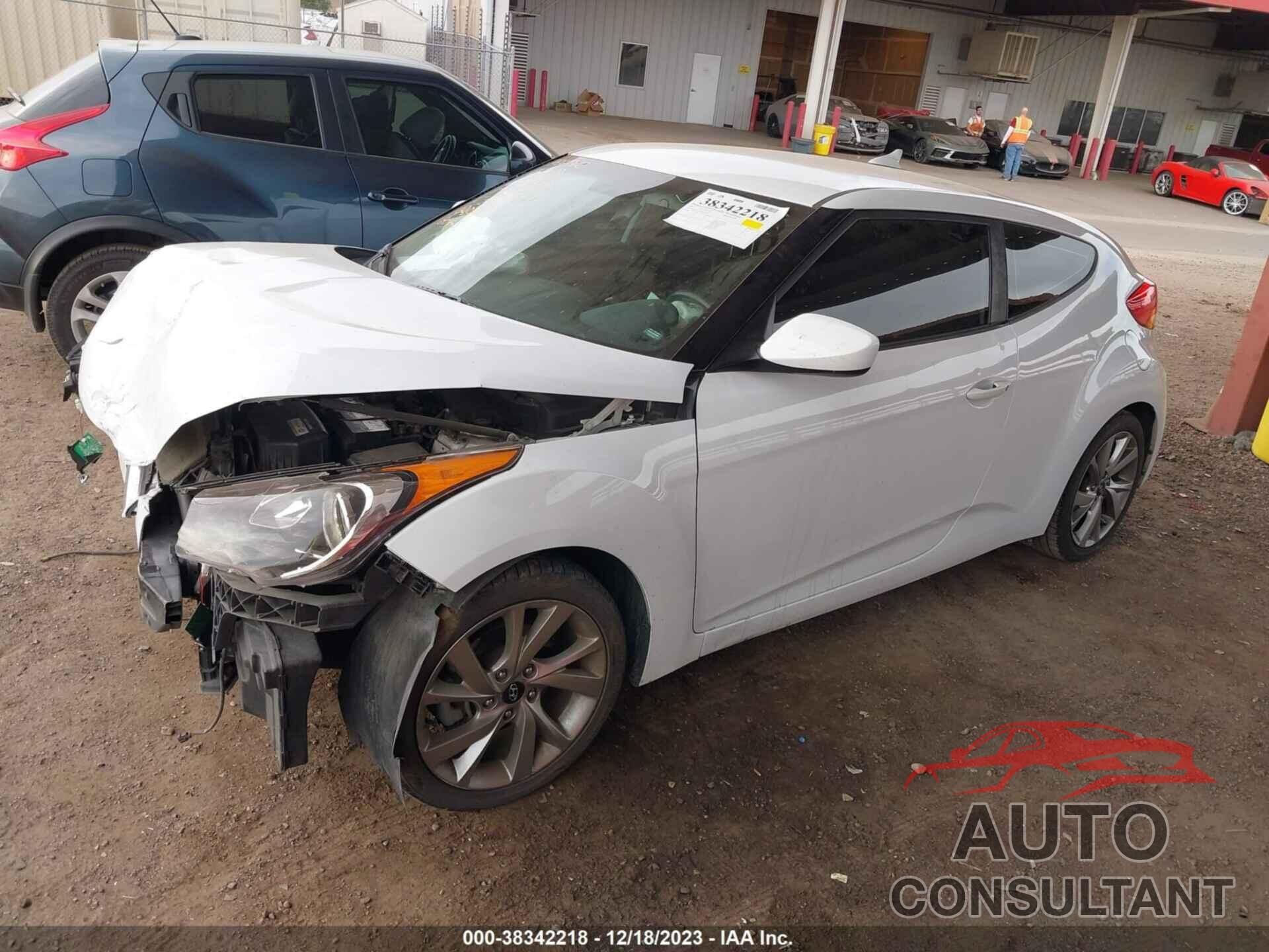 HYUNDAI VELOSTER 2017 - KMHTC6AD1HU313101