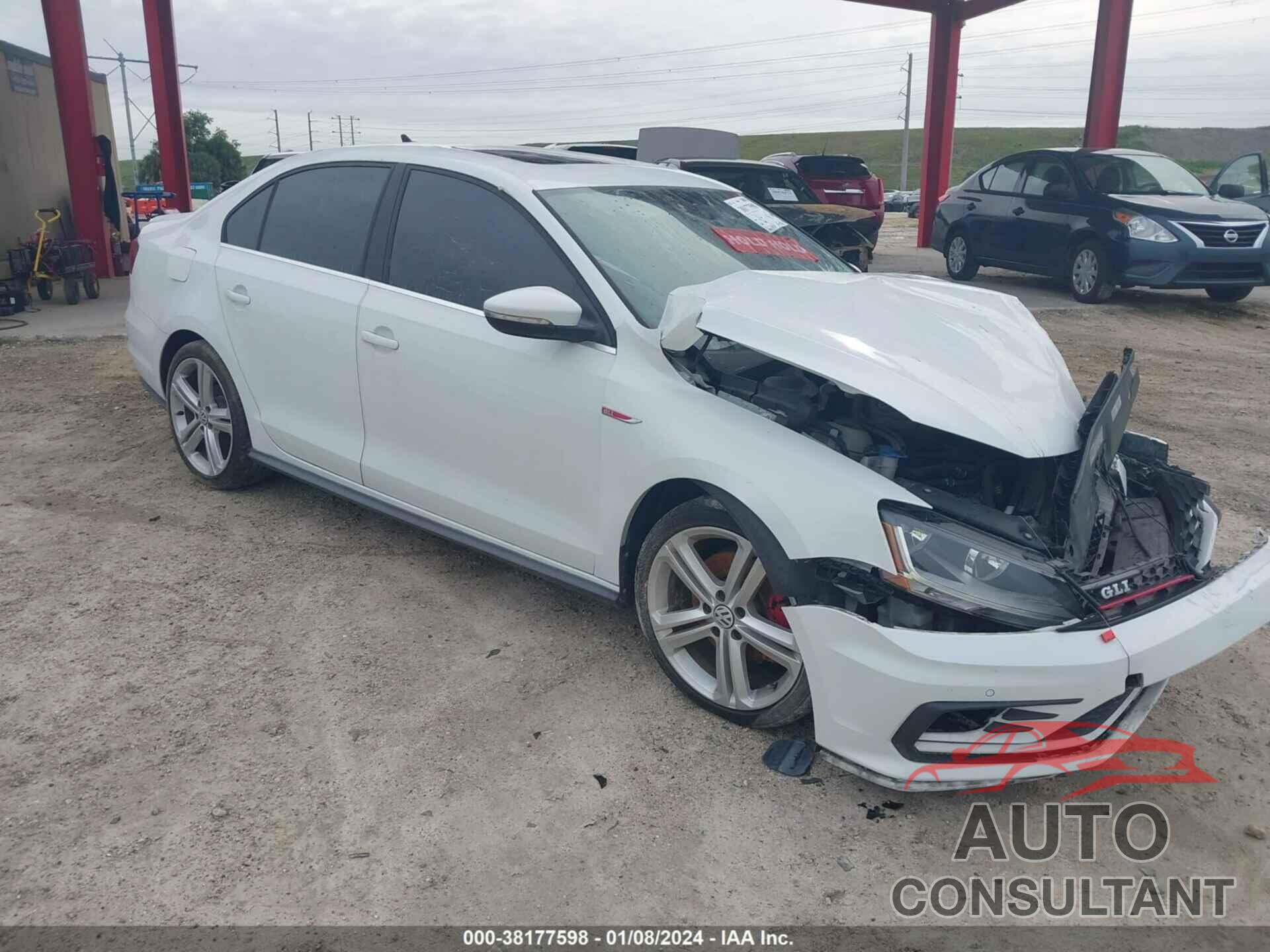 VOLKSWAGEN JETTA 2017 - 3VW4T7AJ3HM408197