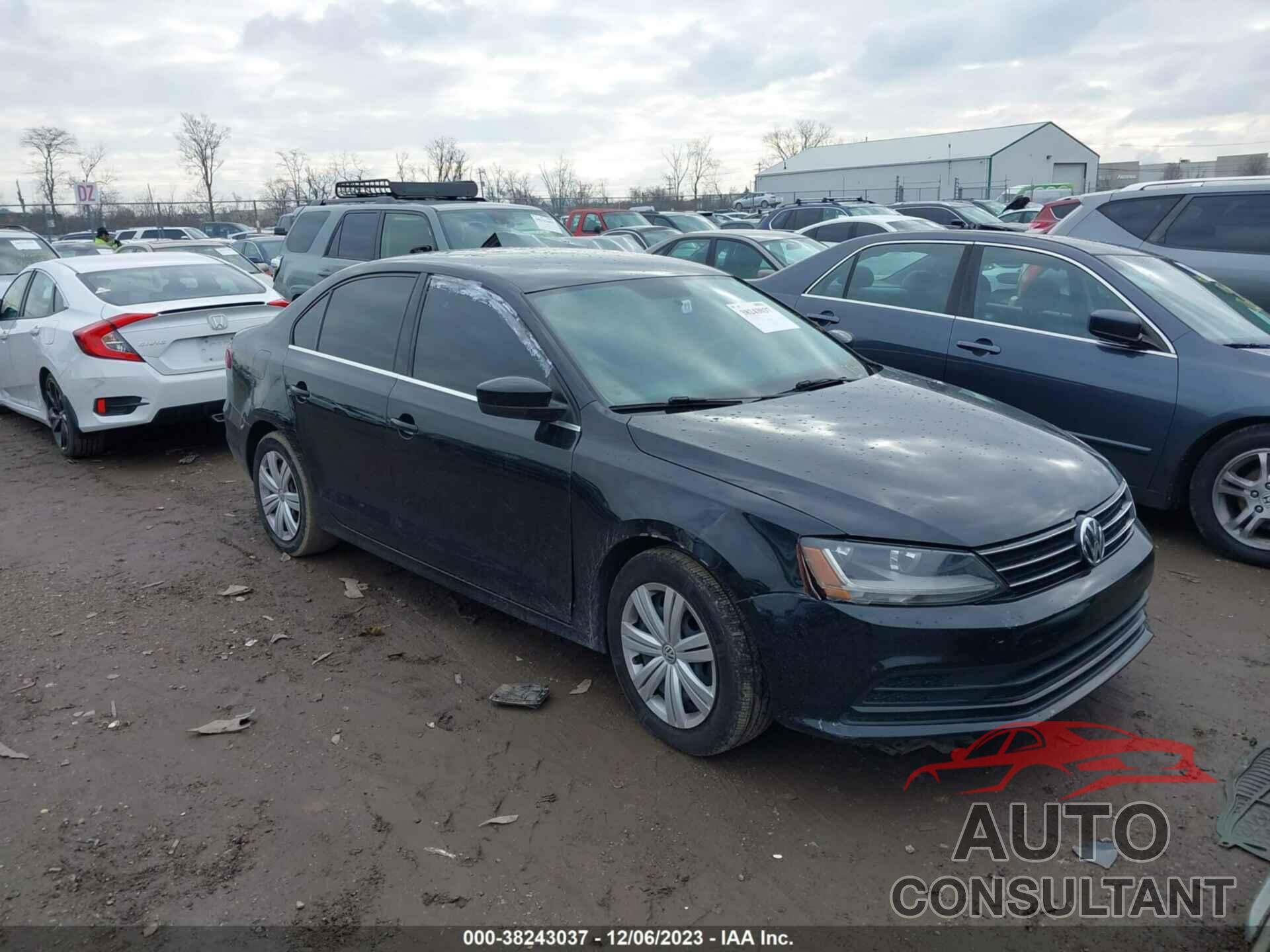VOLKSWAGEN JETTA 2017 - 3VW2B7AJ1HM414087