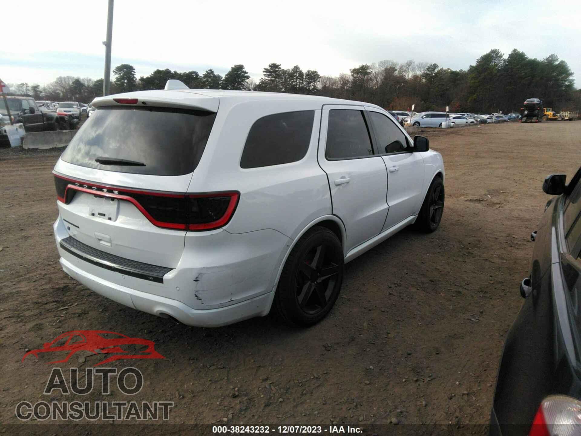 DODGE DURANGO 2018 - 1C4RDJAG4JC372163