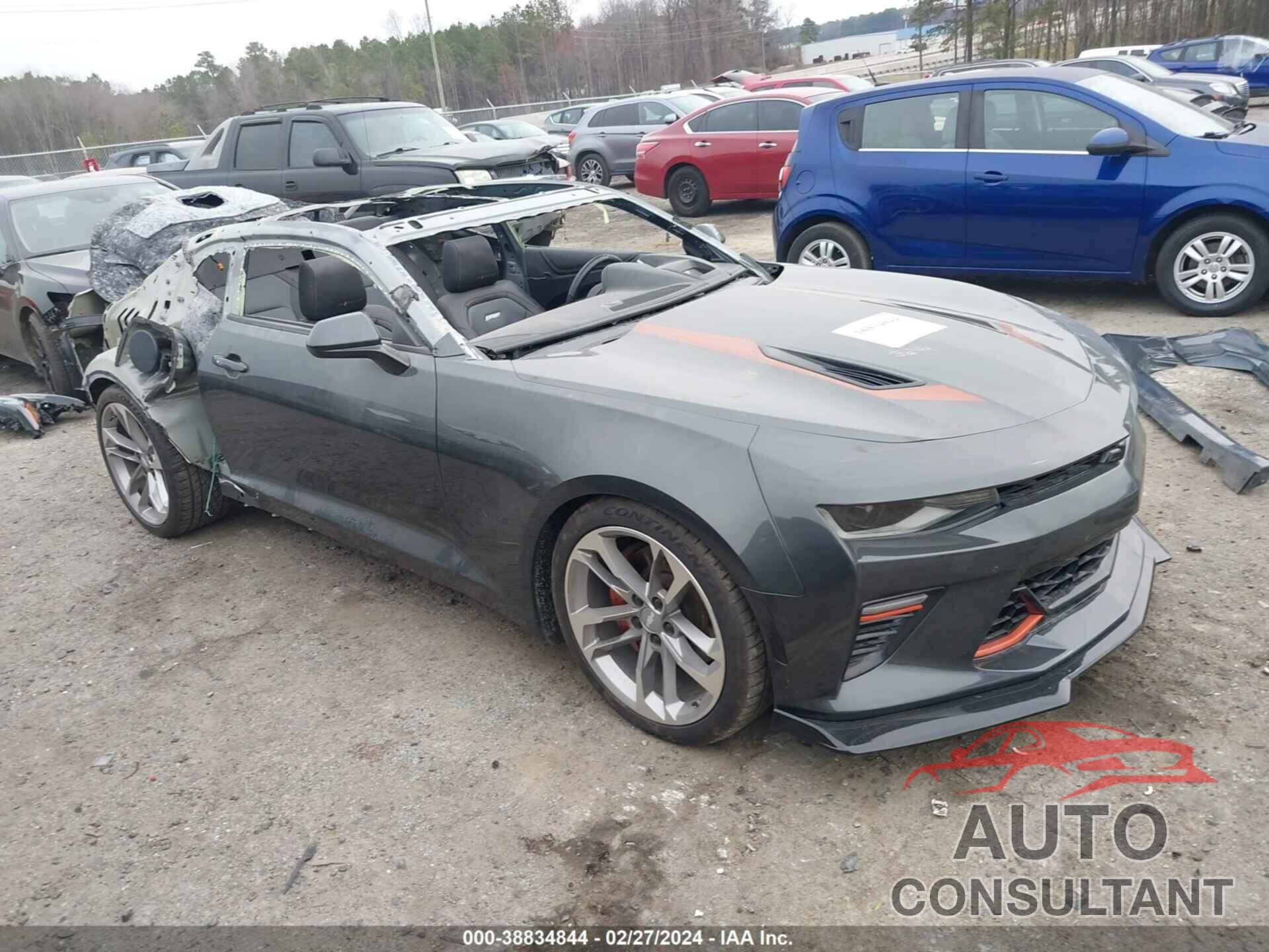 CHEVROLET CAMARO 2017 - 1G1FG1R75H0166451