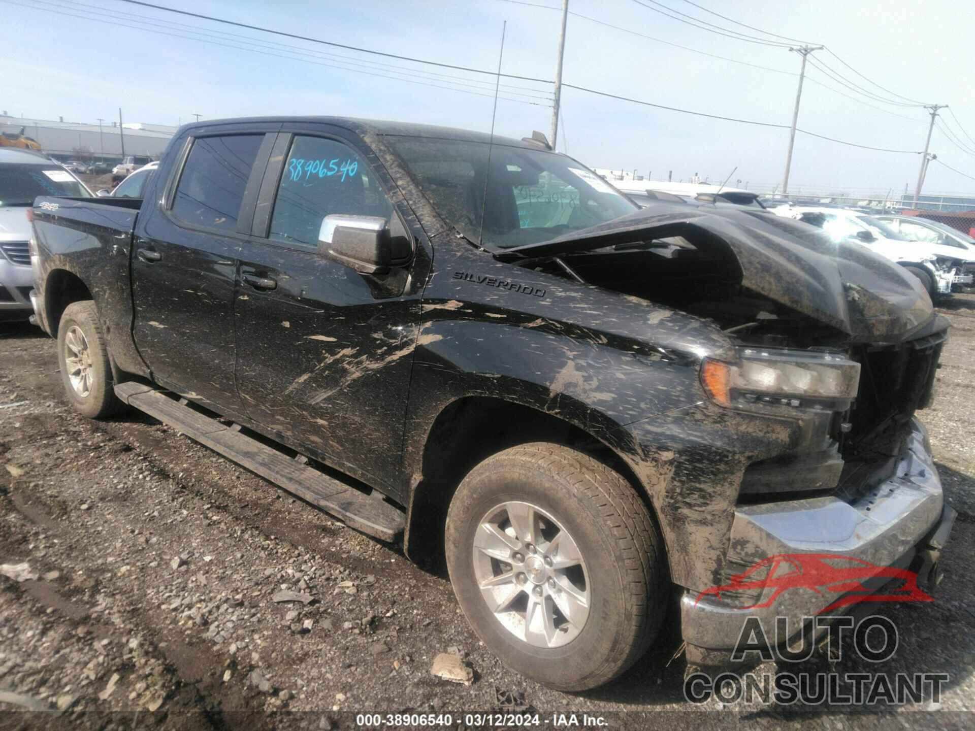 CHEVROLET SILVERADO 1500 2021 - 3GCUYDED5MG152306