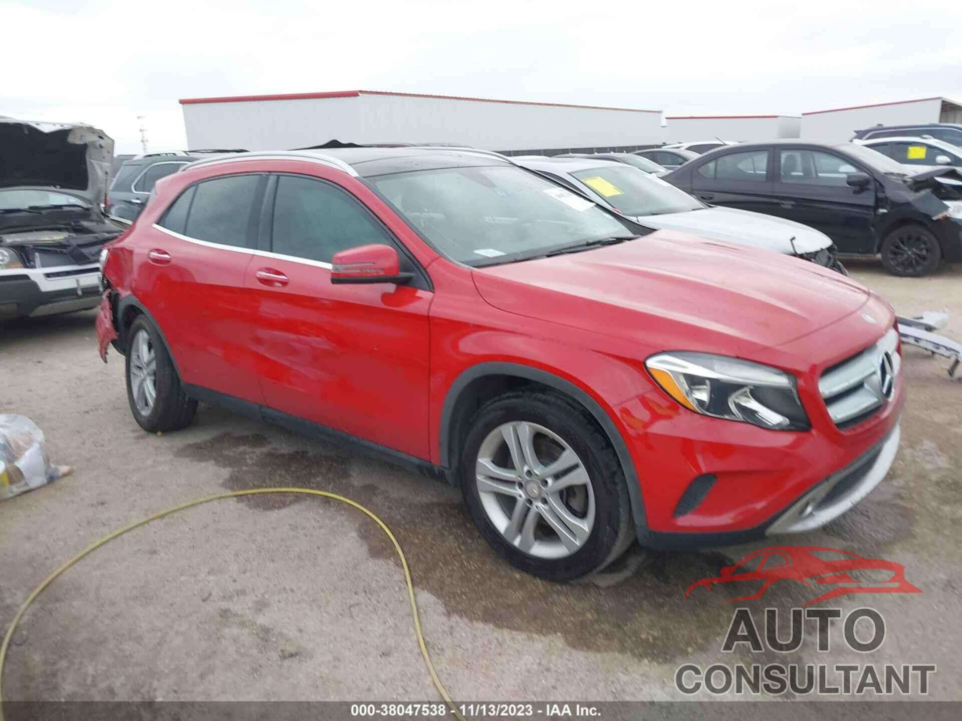 MERCEDES-BENZ GLA 250 2017 - WDCTG4EB3HJ301355
