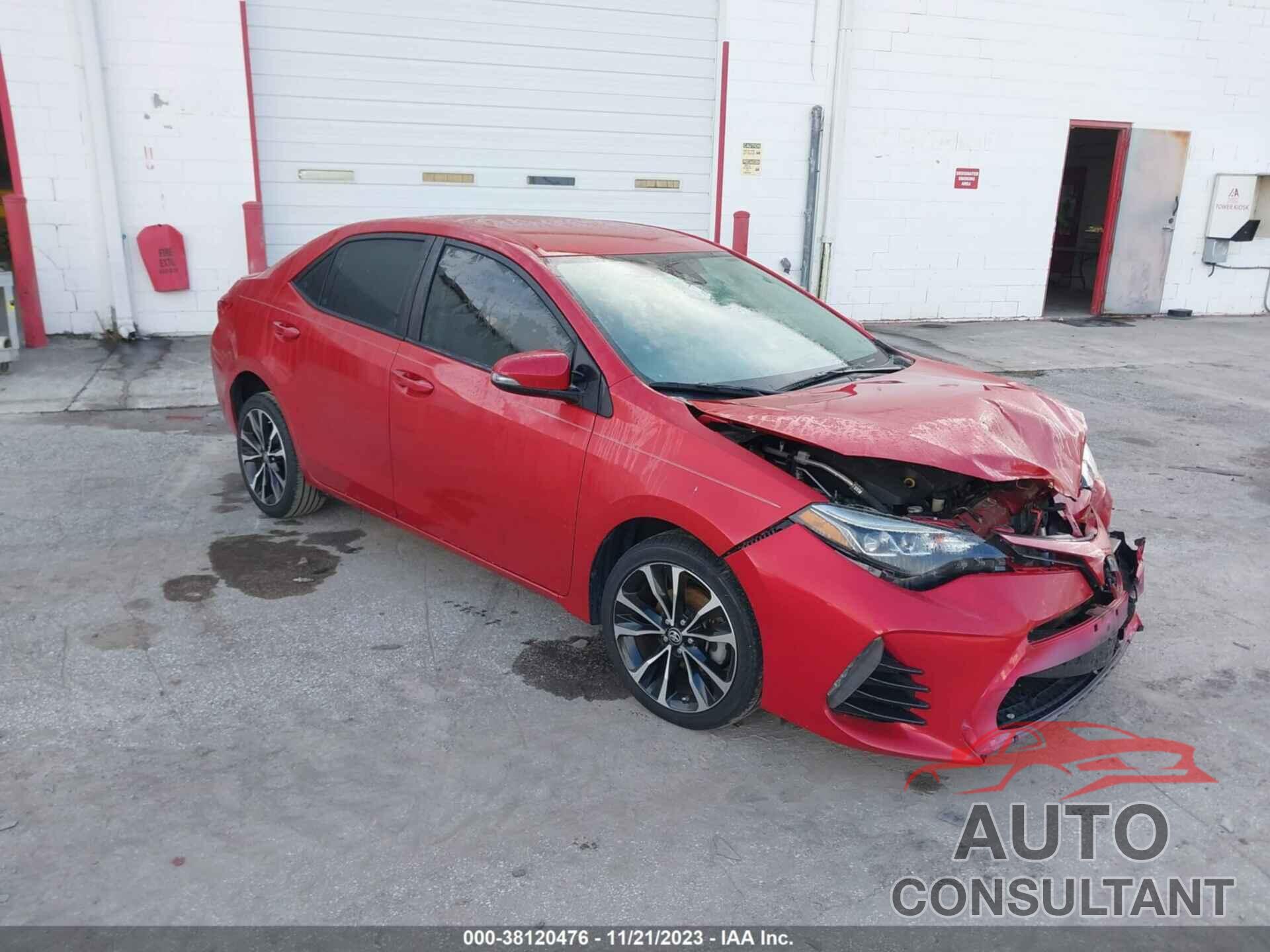 TOYOTA COROLLA 2019 - 5YFBURHE9KP879203