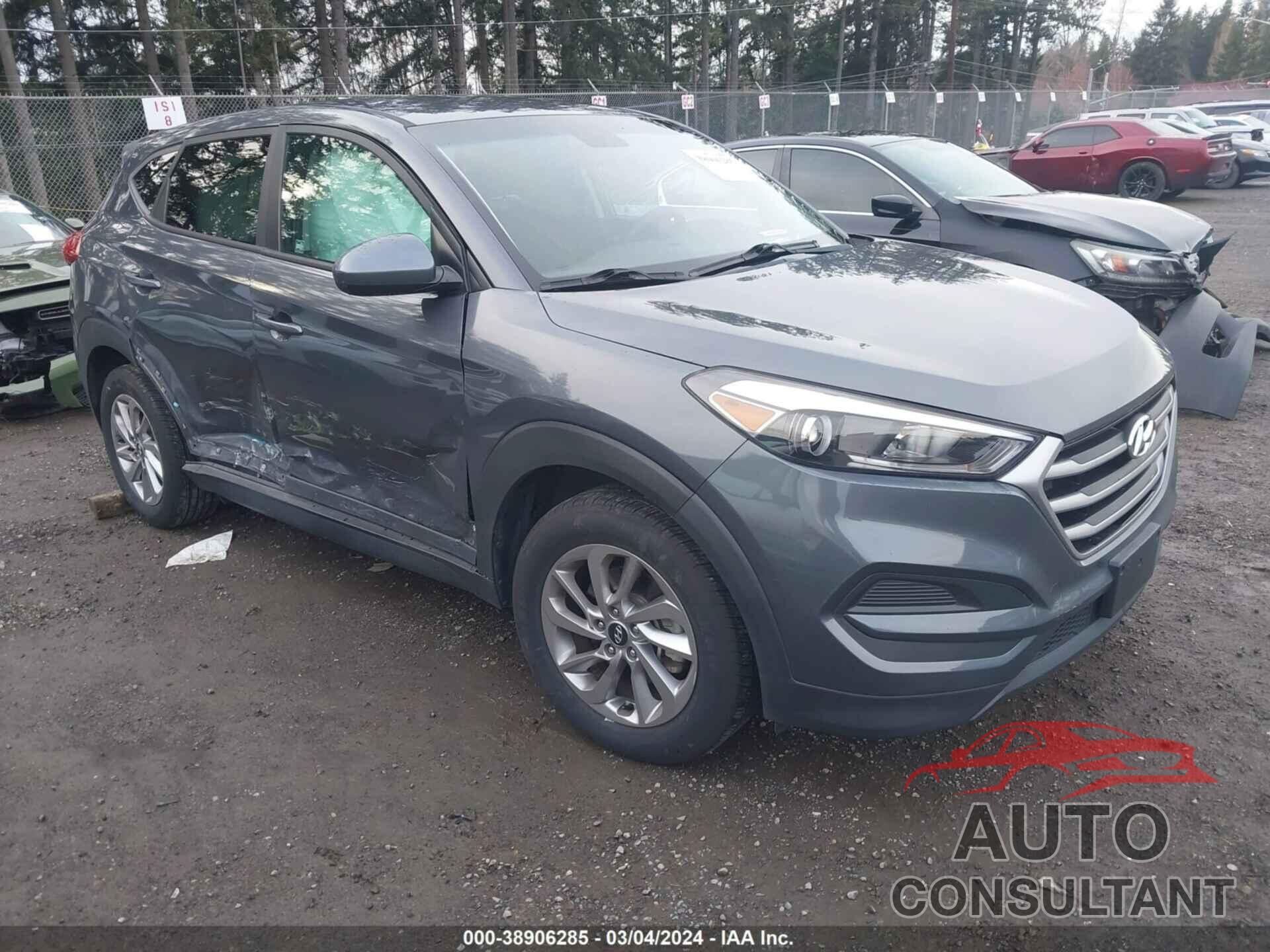 HYUNDAI TUCSON 2018 - KM8J2CA40JU657856