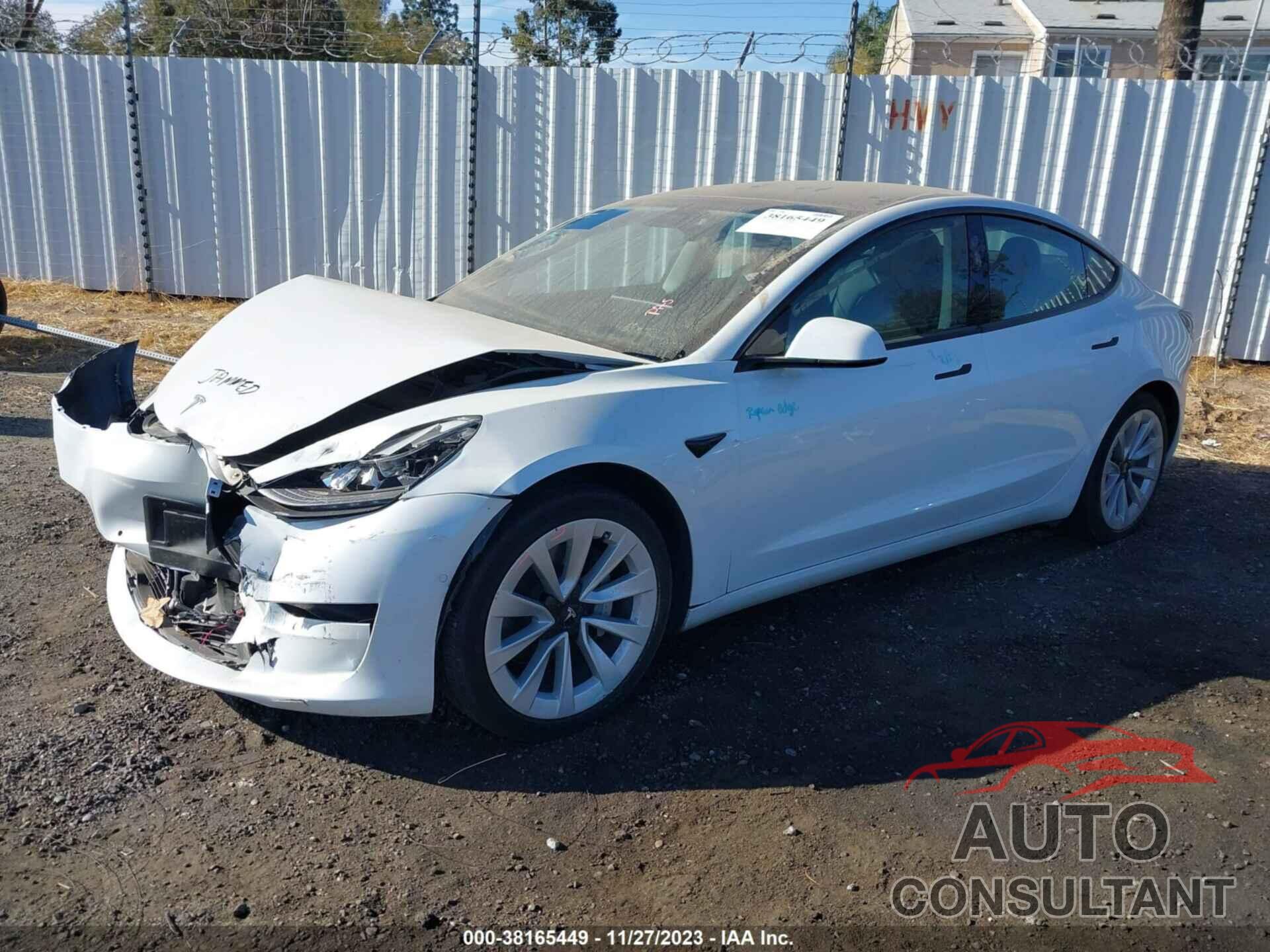 TESLA MODEL 3 2021 - 5YJ3E1EA1MF878470