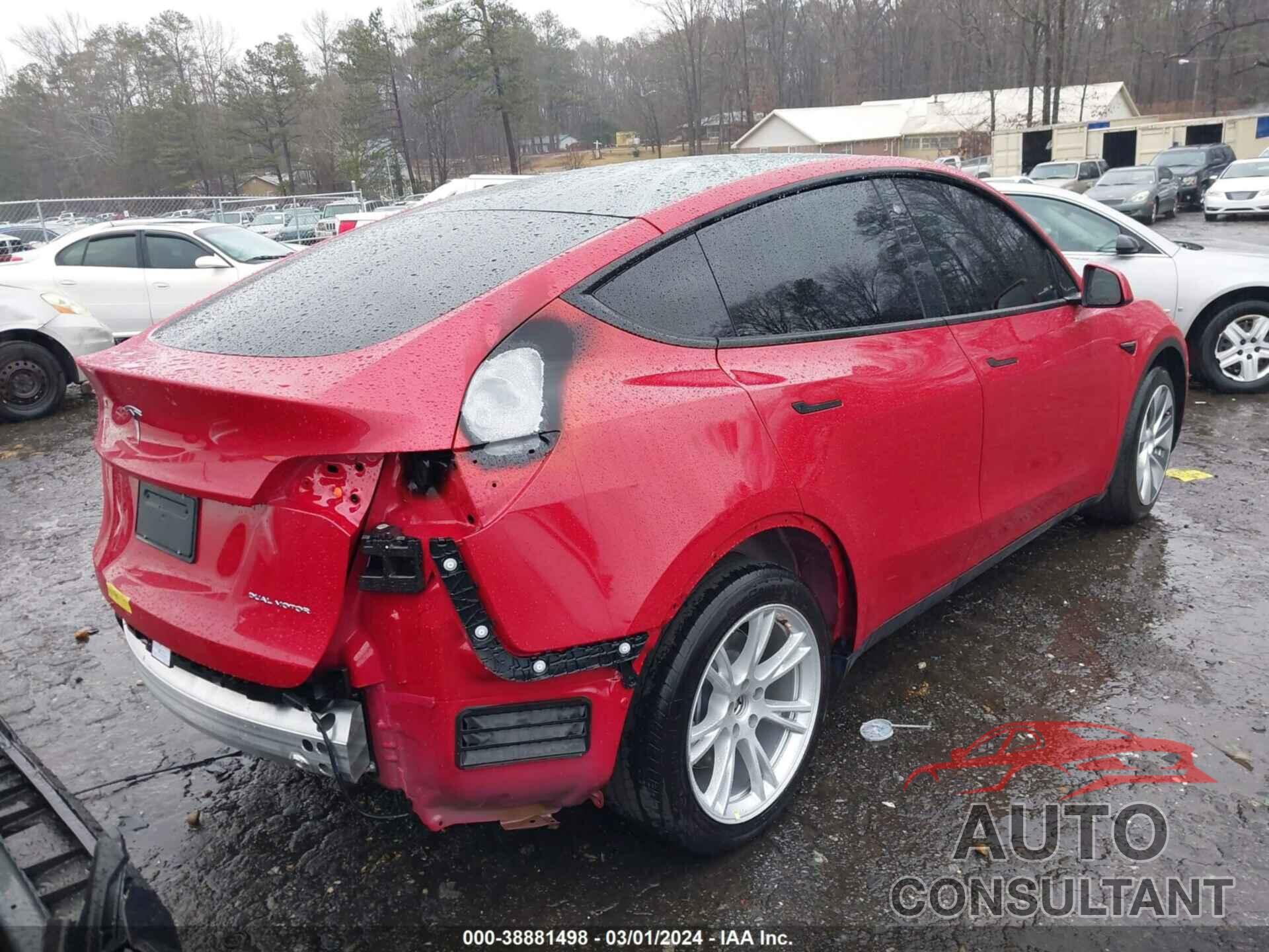 TESLA MODEL Y 2022 - 7SAYGDEE6NF425941