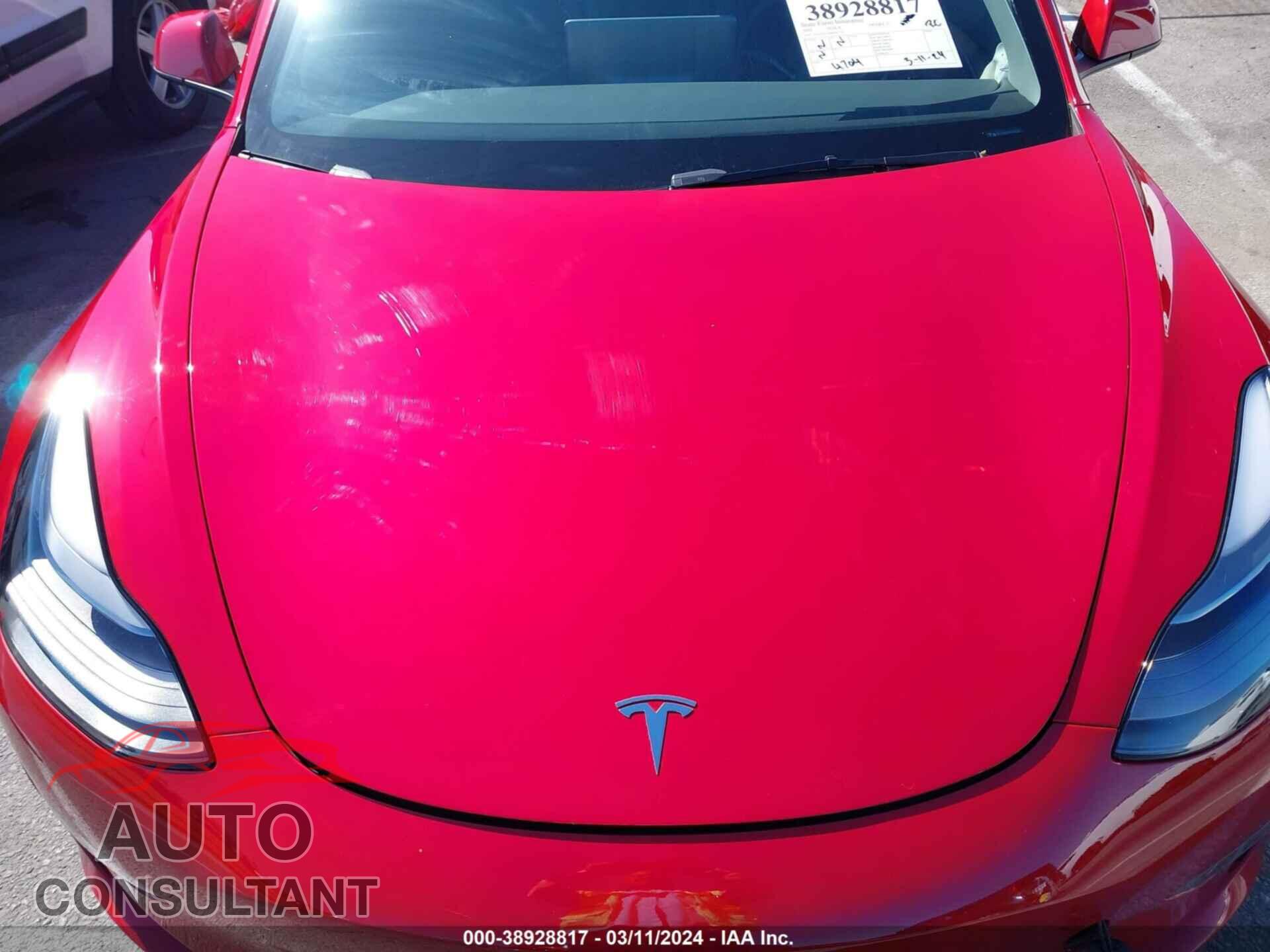TESLA MODEL 3 2023 - 5YJ3E1EA3PF565327