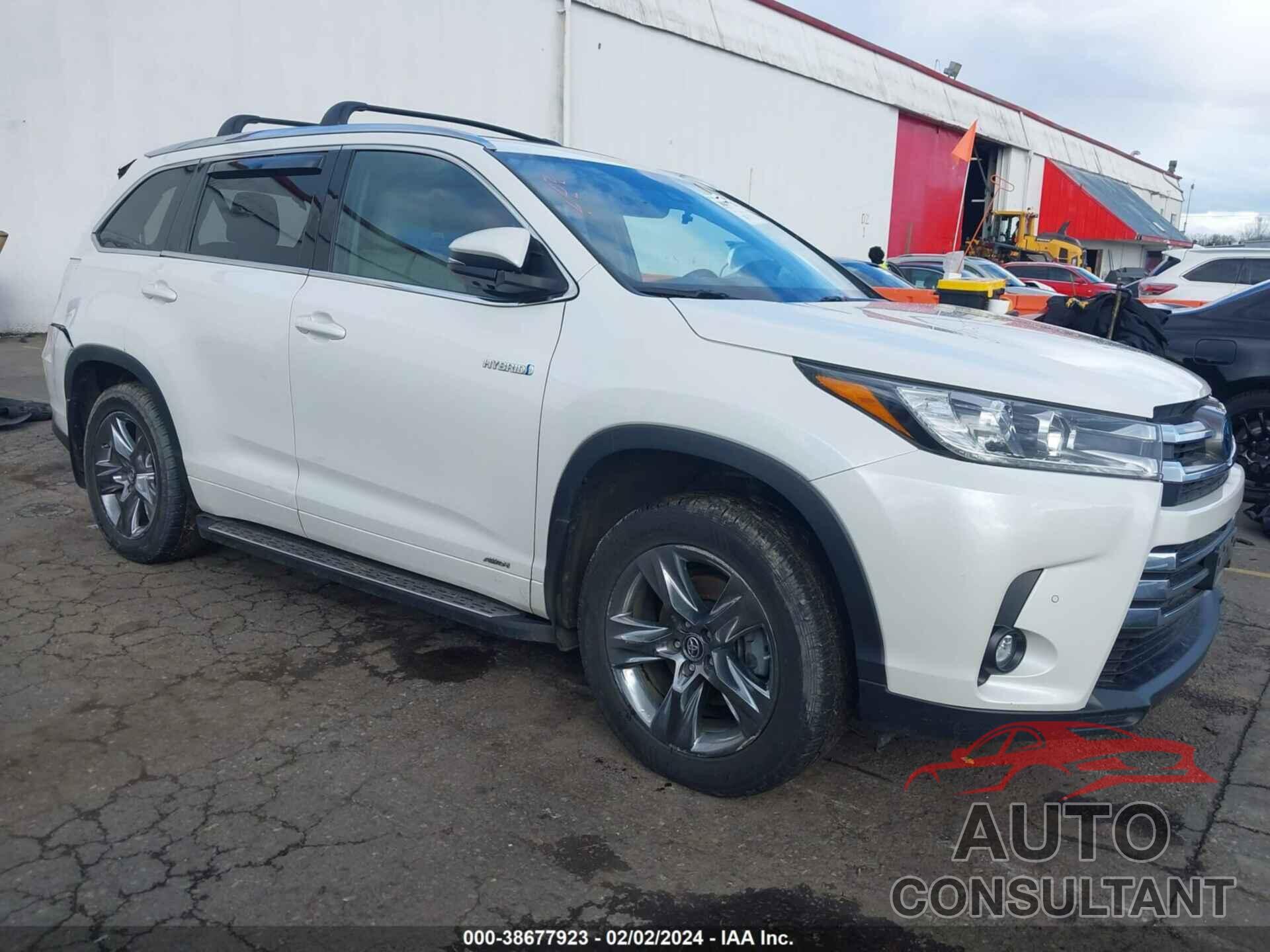 TOYOTA HIGHLANDER HYBRID 2019 - 5TDDGRFH6KS063974