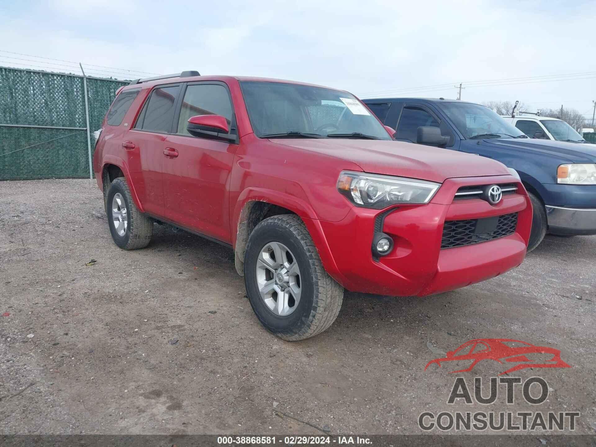 TOYOTA 4RUNNER 2021 - JTEEU5JR0M5232882