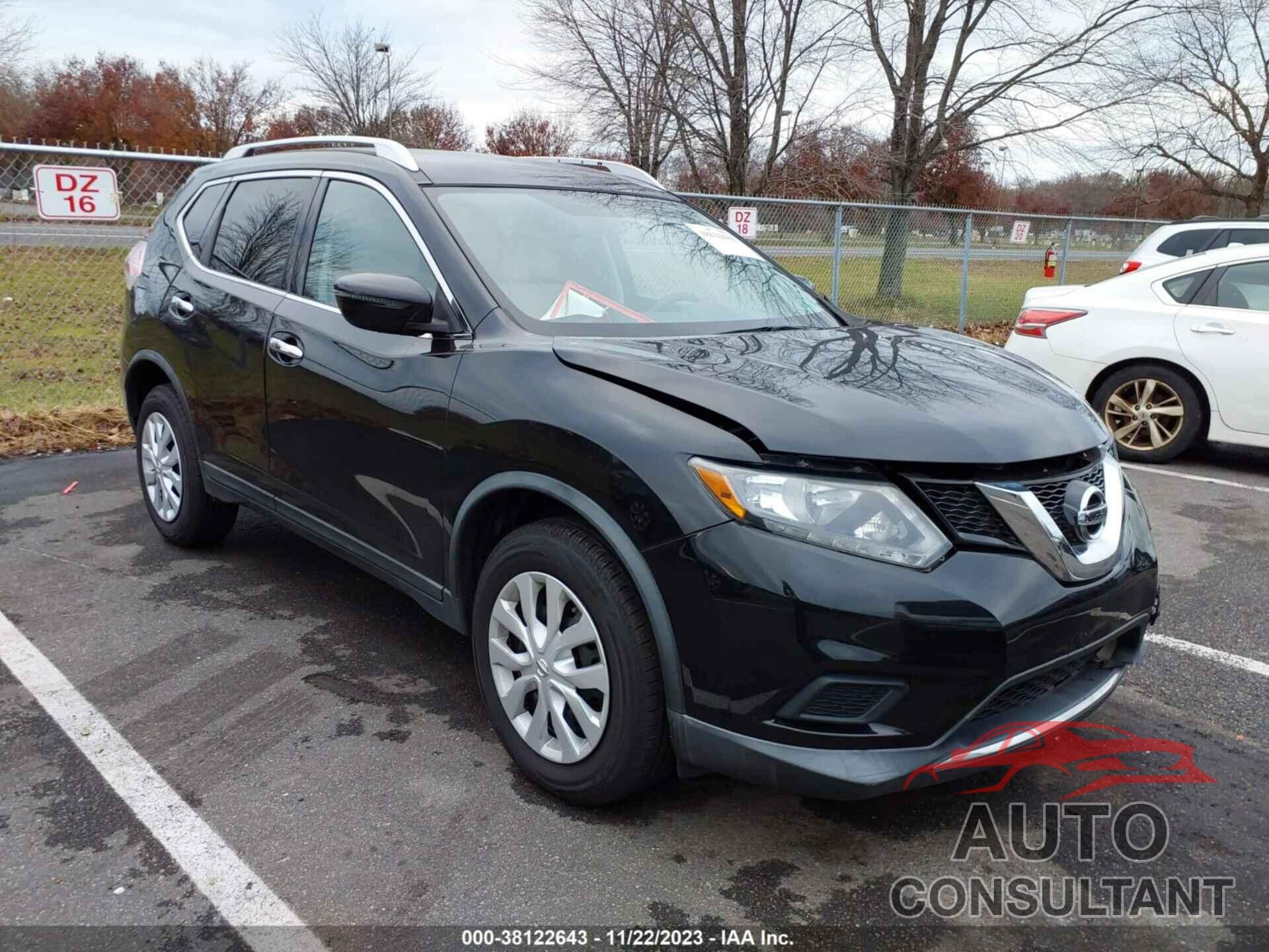 NISSAN ROGUE 2016 - KNMAT2MV4GP668205