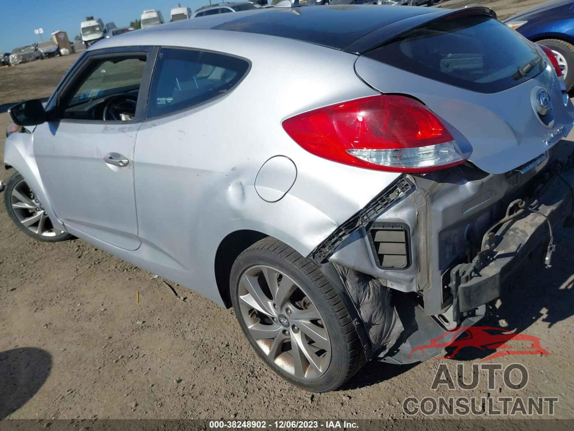 HYUNDAI VELOSTER 2017 - KMHTC6AD8HU315959