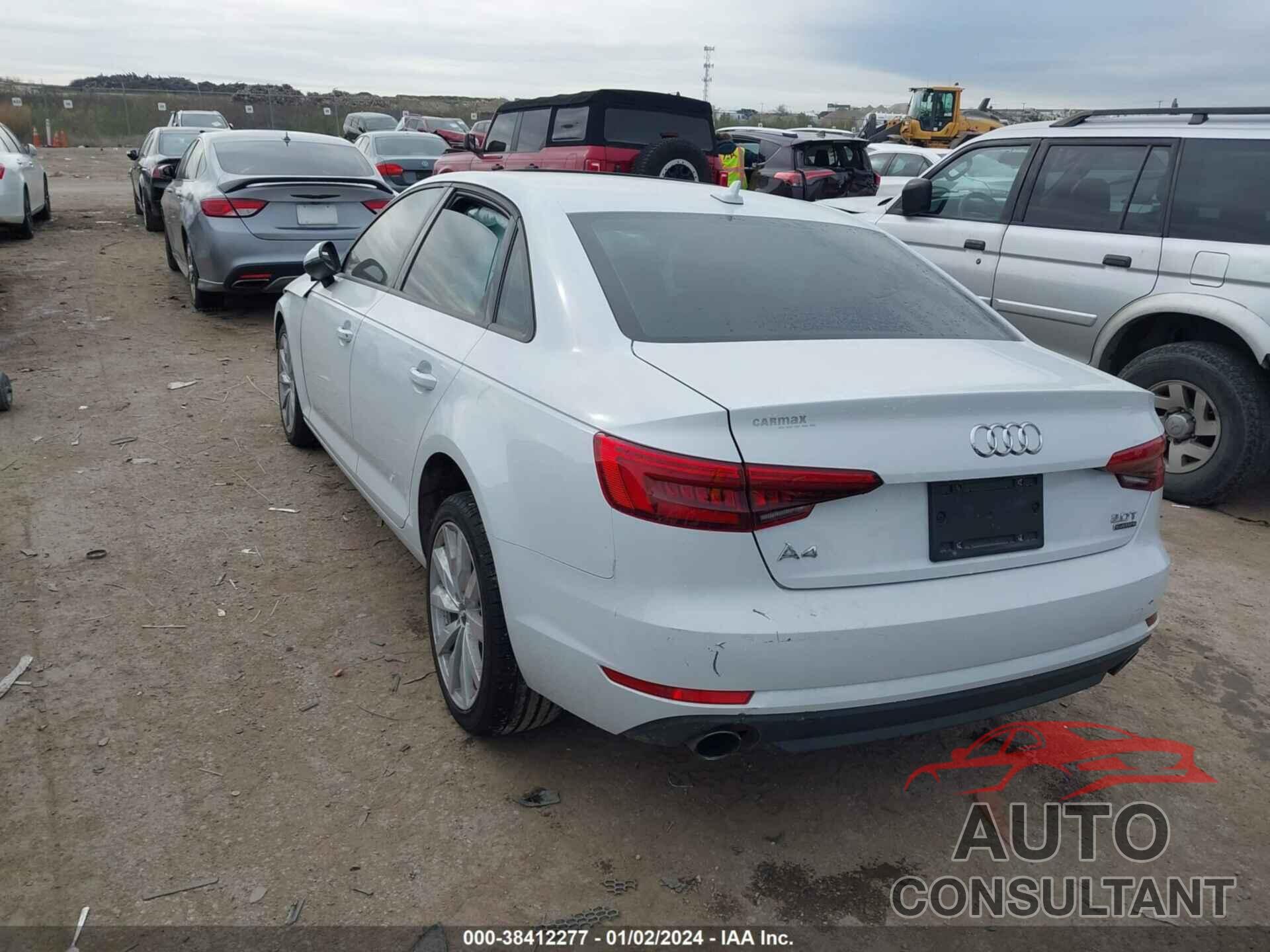 AUDI A4 2017 - WAUANAF41HN069118