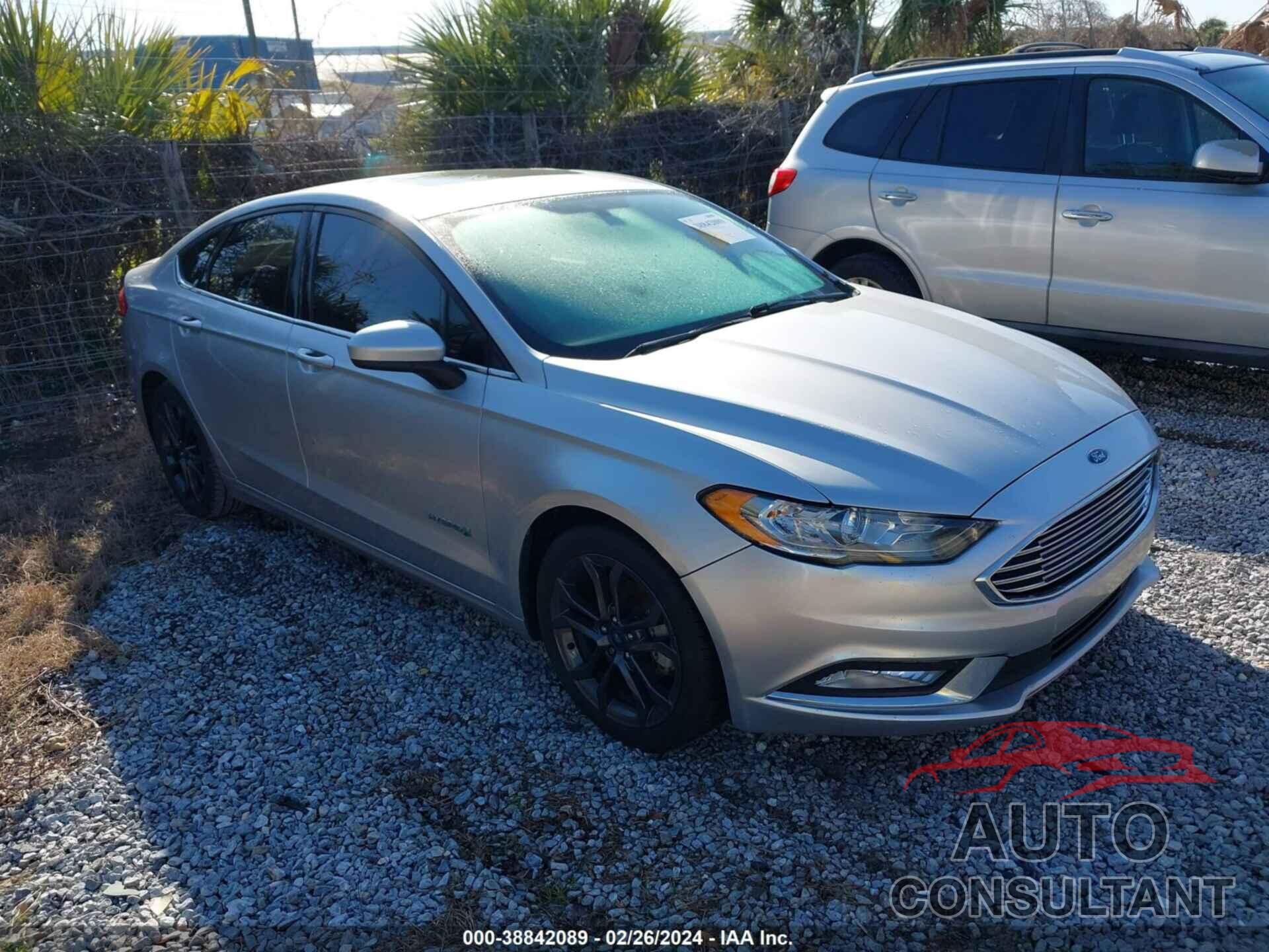 FORD FUSION HYBRID 2018 - 3FA6P0LU8JR169114