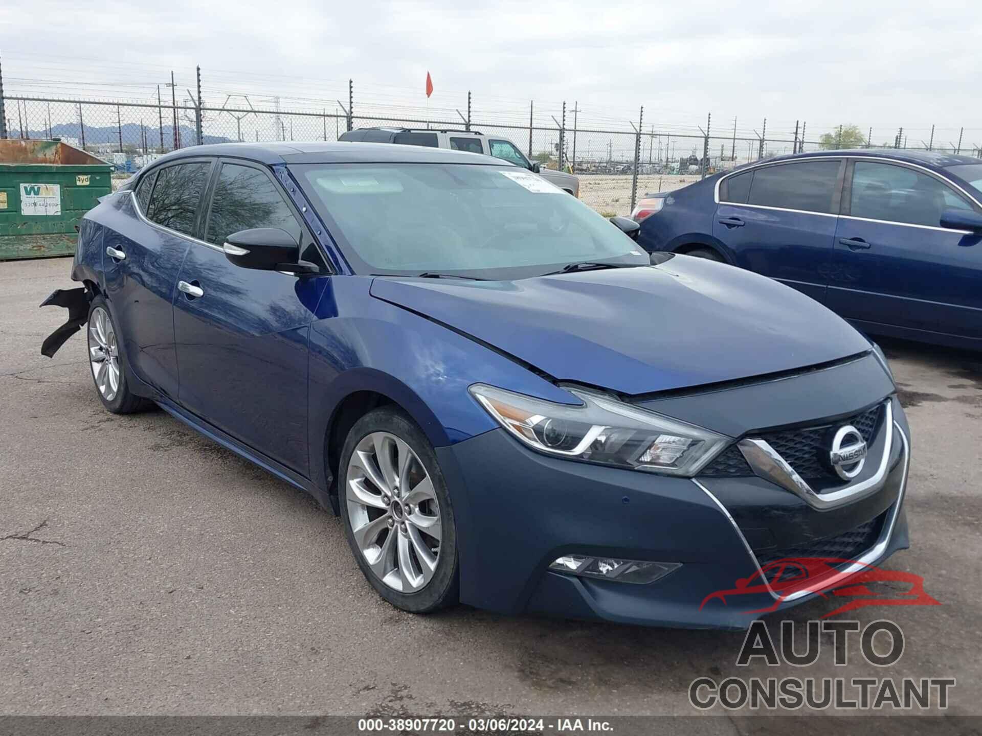 NISSAN MAXIMA 2018 - 1N4AA6AP2JC373336