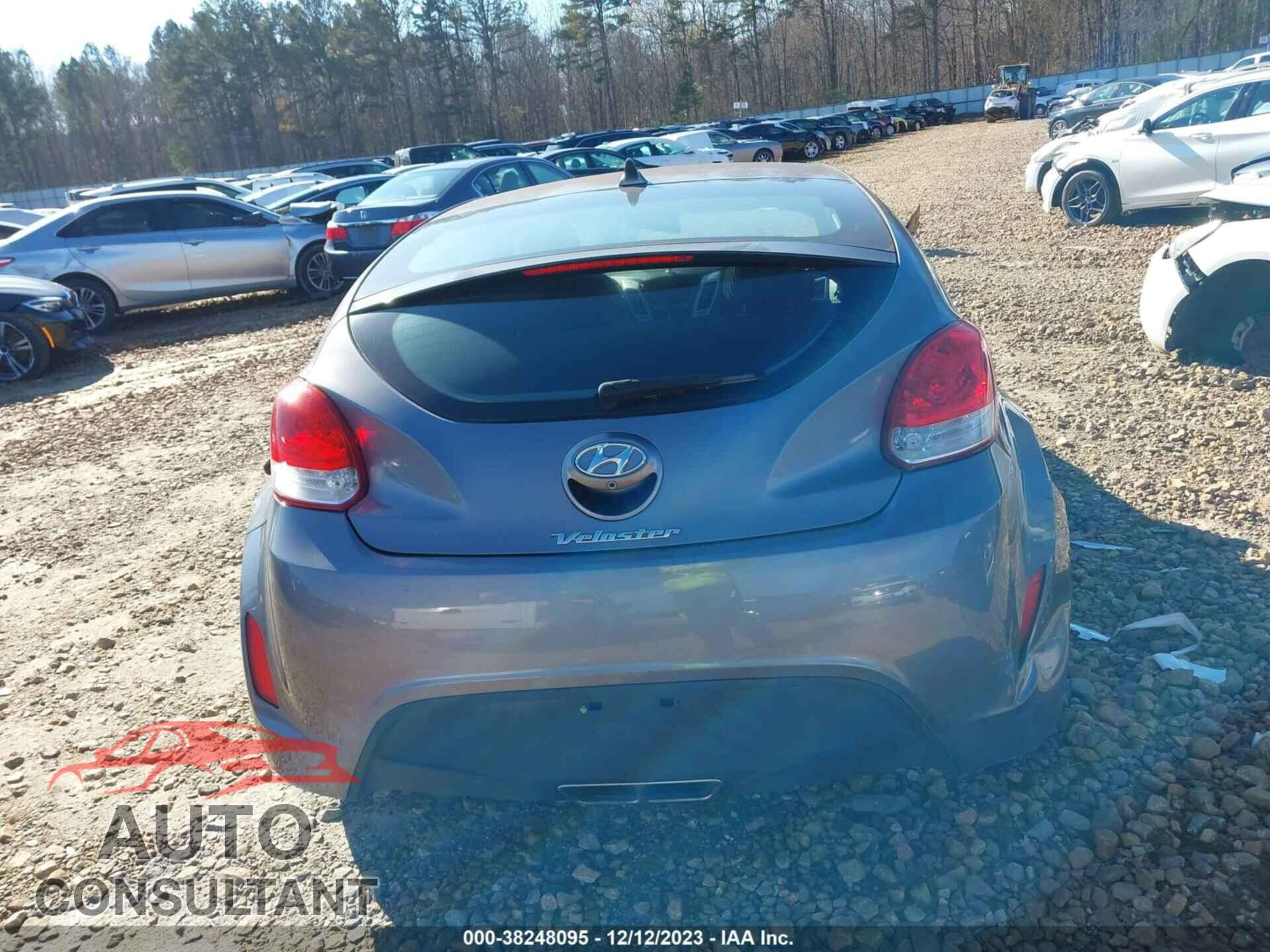 HYUNDAI VELOSTER 2017 - KMHTC6AD9HU310785